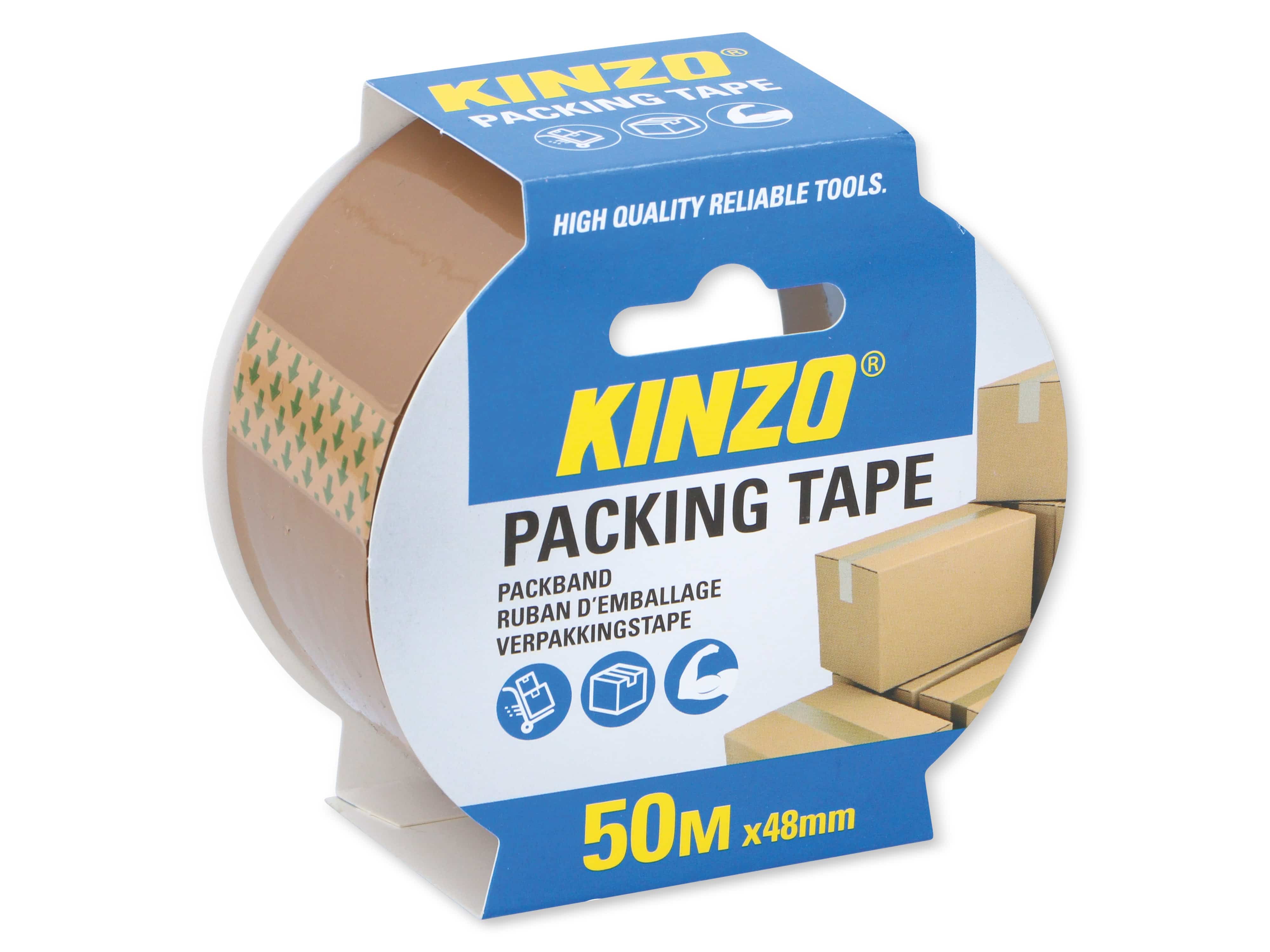 KINZO Pack-Klebeband 48mmx50m