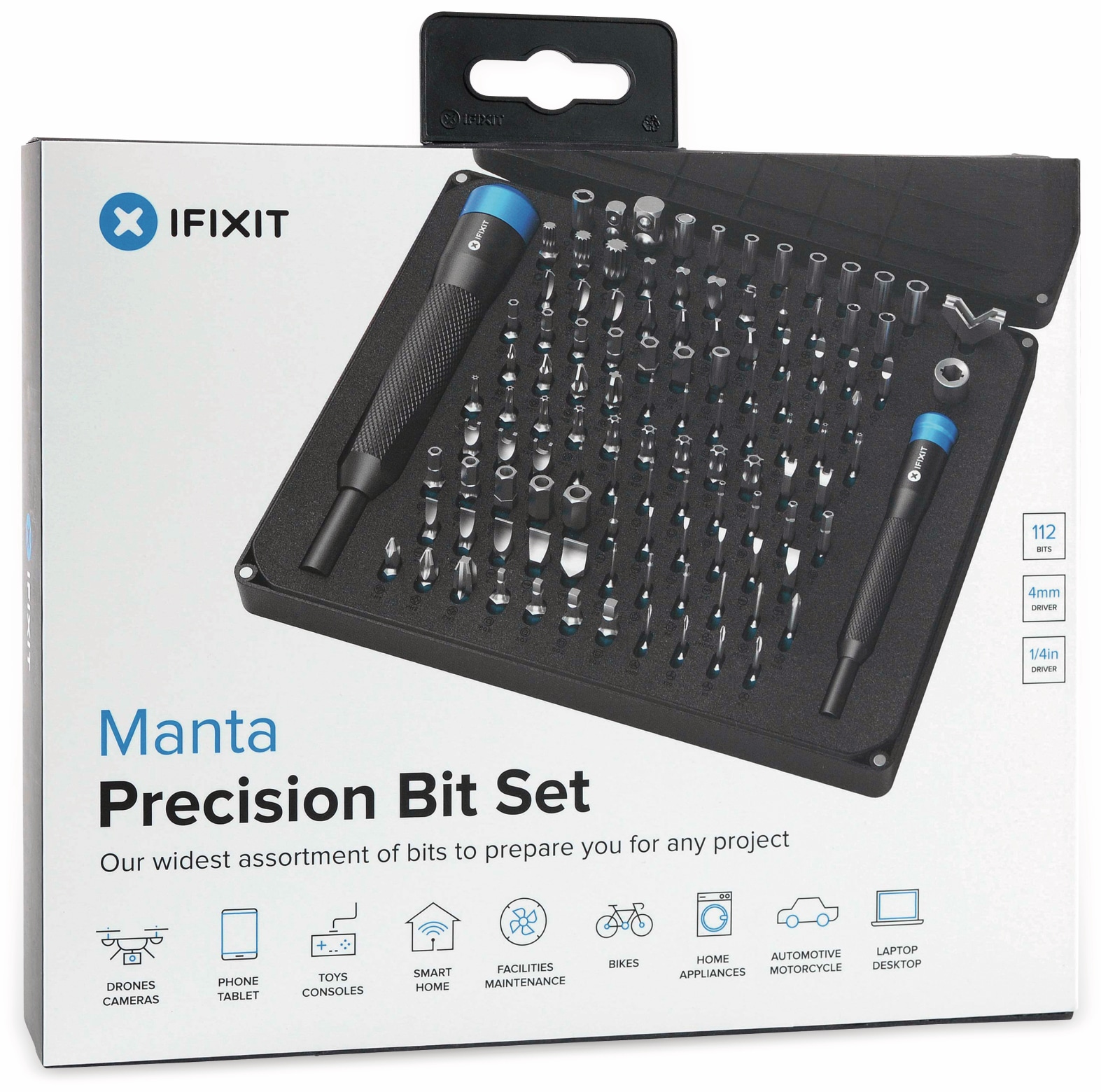 IFIXIT Bit-Set Manta Driver Kit, 114-teilig