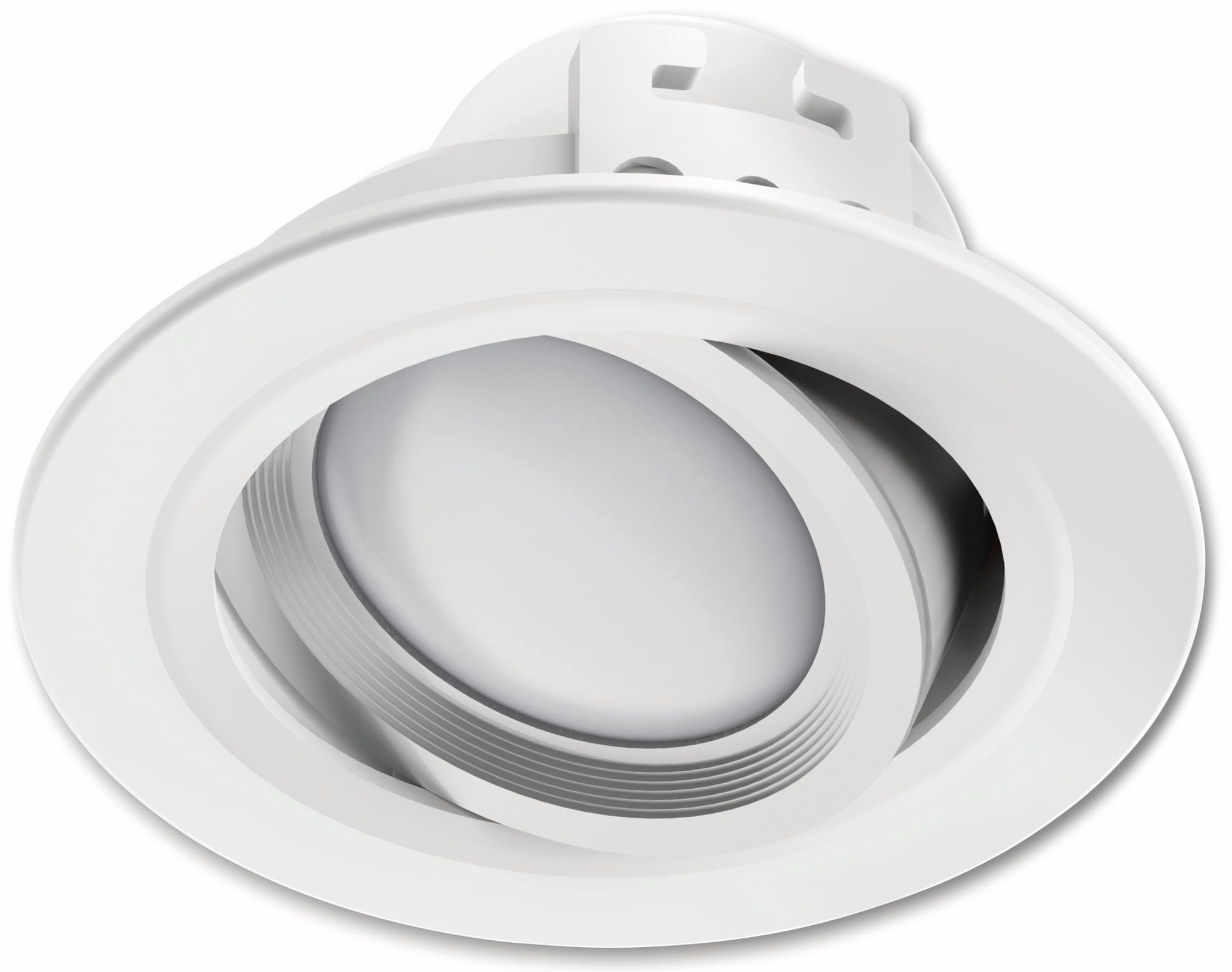 HAMA LED-Einbauleuchte WLAN, 5 W, 350 lm, dimmbar, weiß