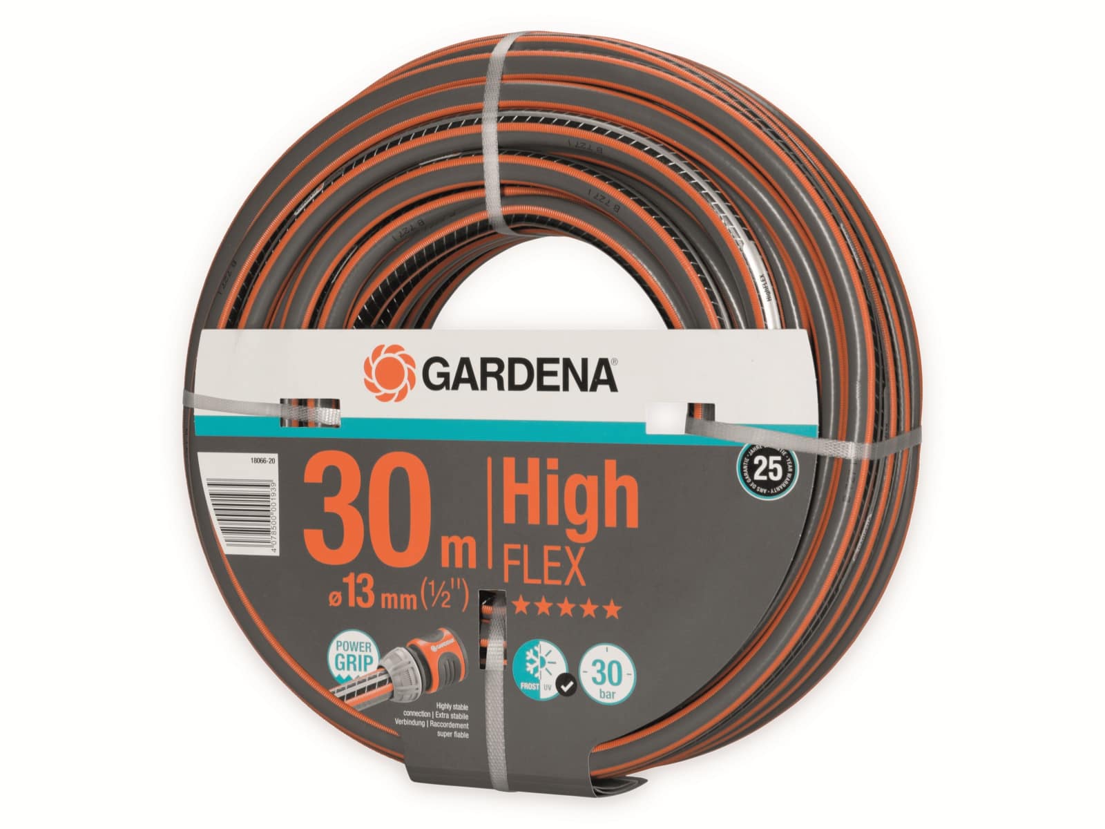 GARDENA Gartenschlauch 18066-20 HighFLEX, 30 m, 13 mm (1/2")