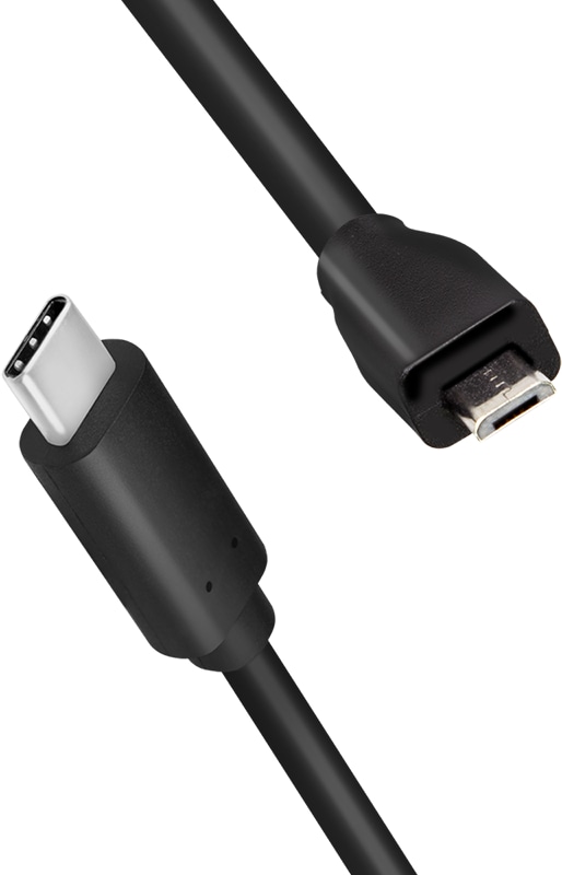 LOGILINK USB2.0 Type-C Kabel CU0196, schwarz, 0,5 m