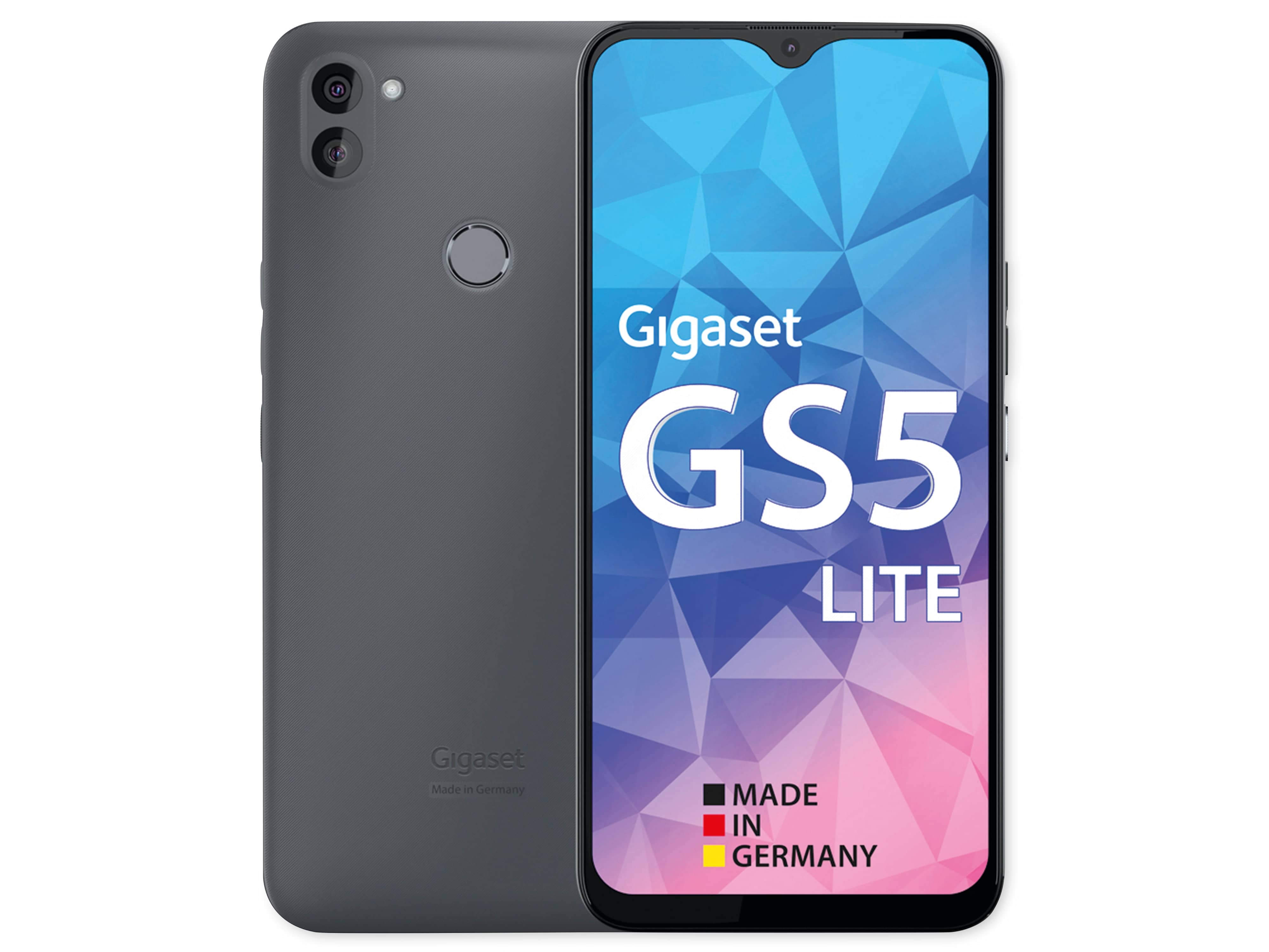 GIGASET Smartphone GS5 LITE, dark titanium grey