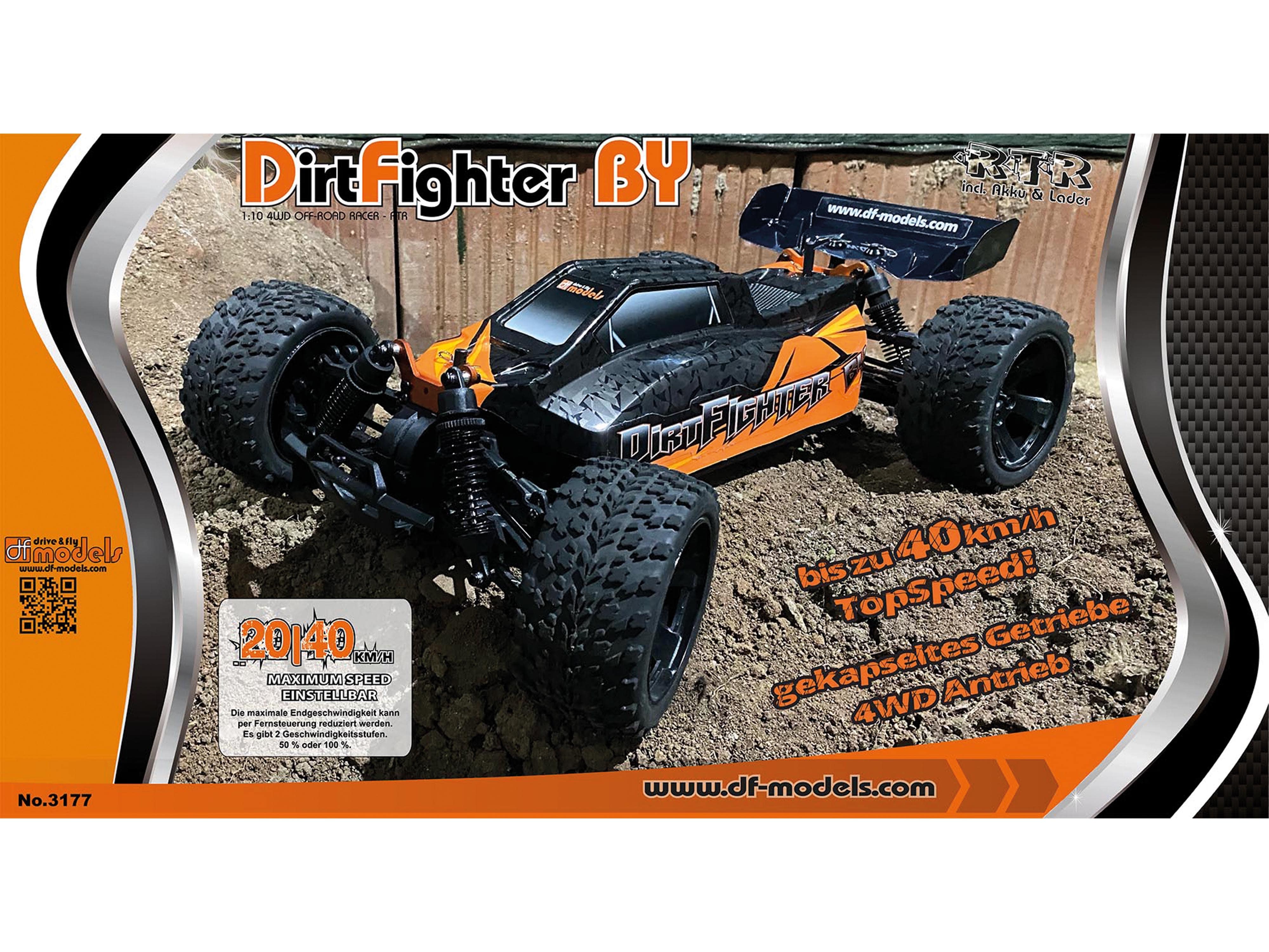 DF MODELS Buggy DirtFighter BY, 1:10 RTR, 4 WD, 3177