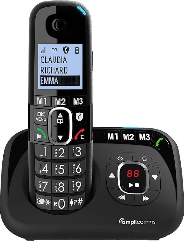 AMPLICOMMS DECT-Telefon BIGTEL 1580