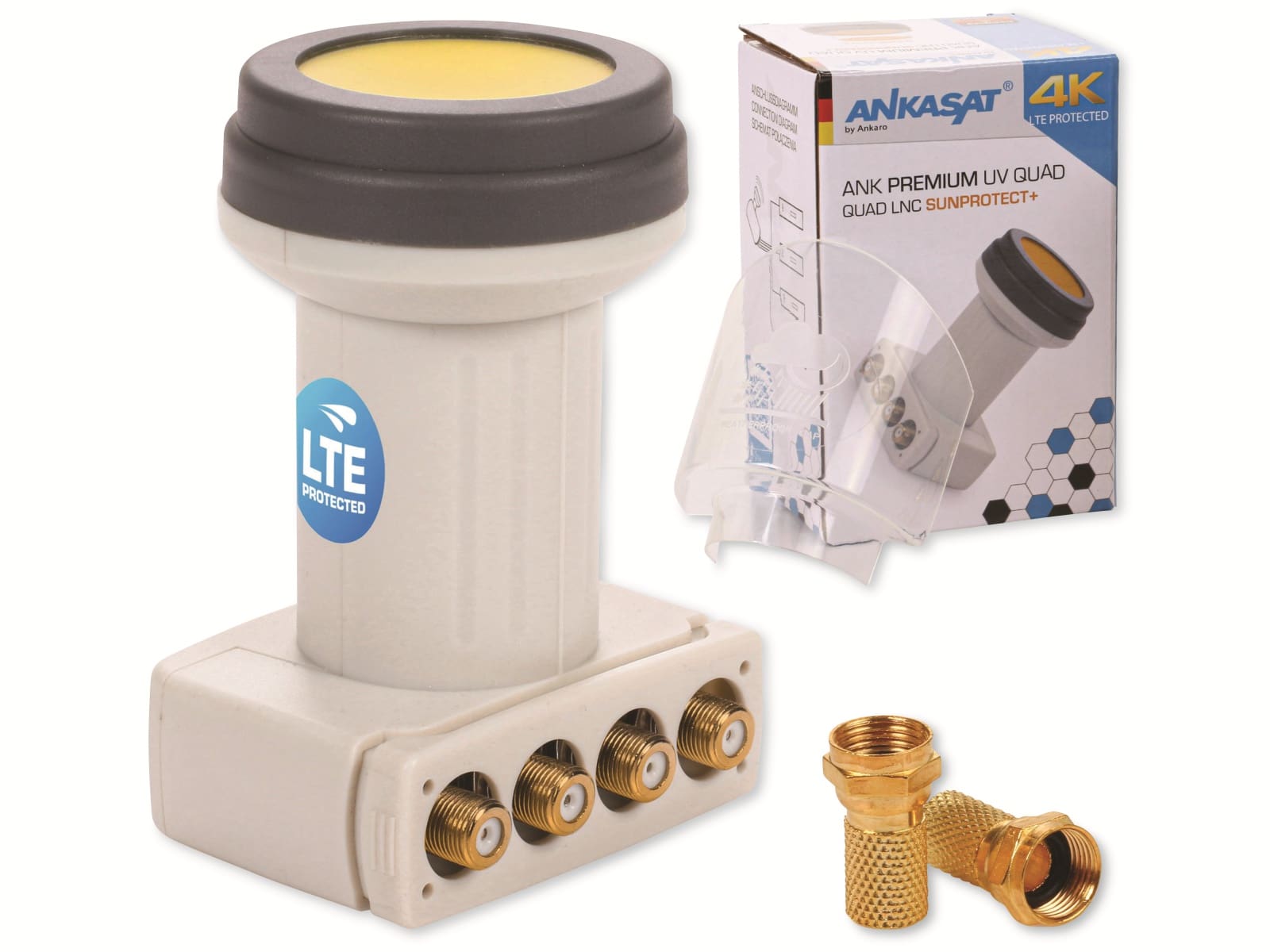 ANKARO Quad-LNB Premium UV LNC Sunprotect+