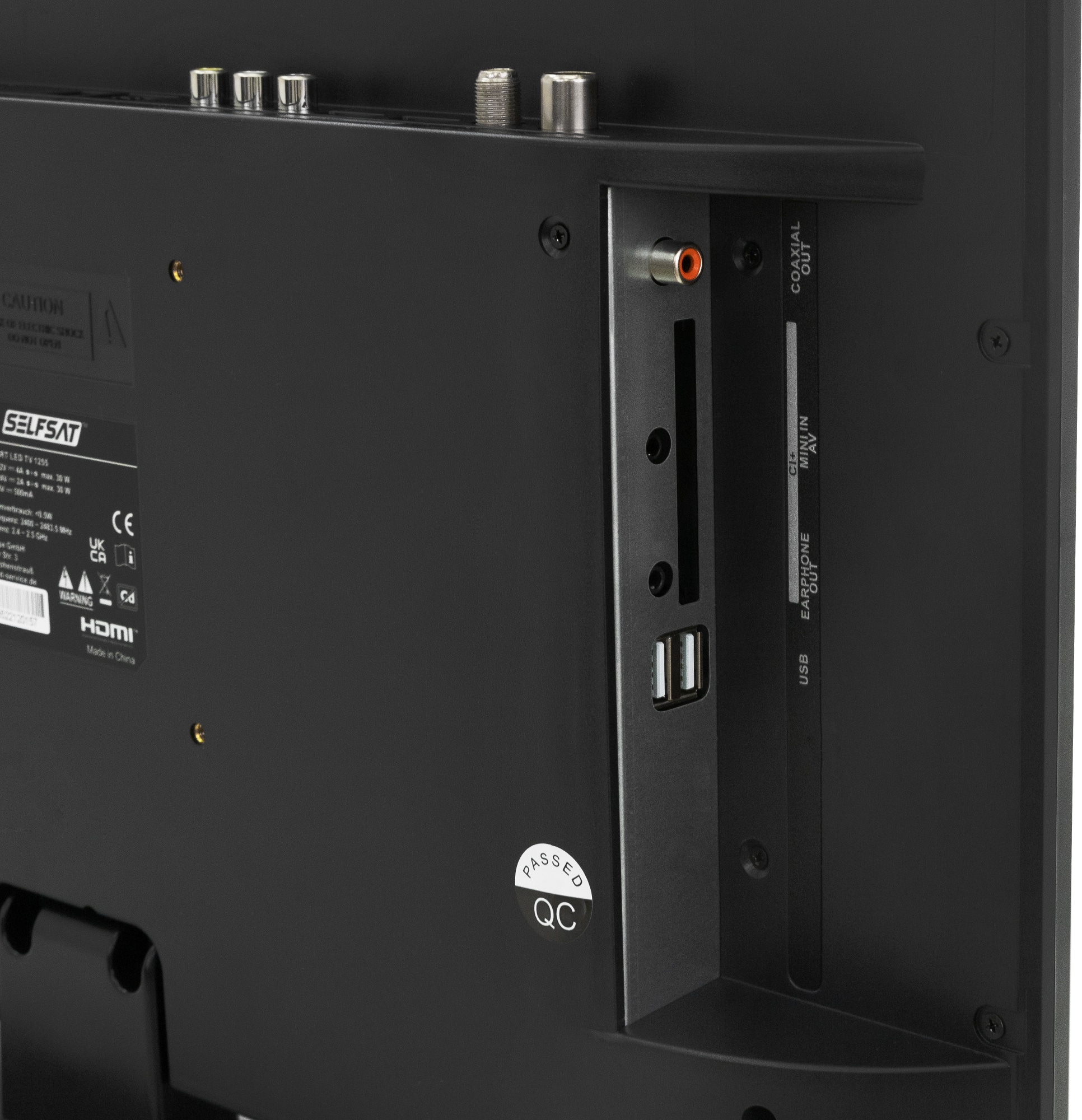 SELFSAT LED-TV Smart 1255, 55 cm (22"), EEK: F, HD-Tuner, WLAN, Bluetooth