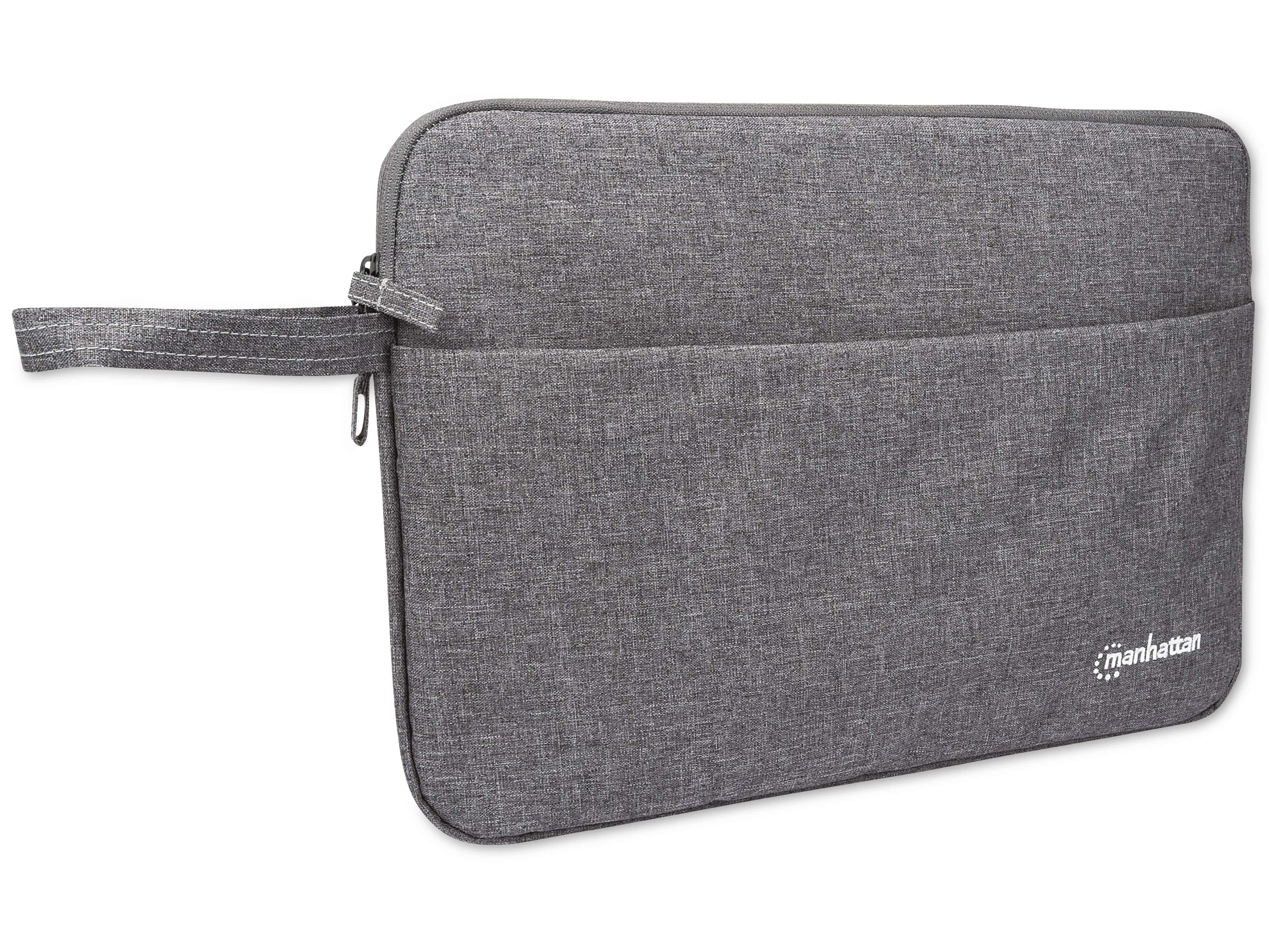 MANHATTAN Notebook Sleeve bis zu 14,5", wasserfest, anthrazit