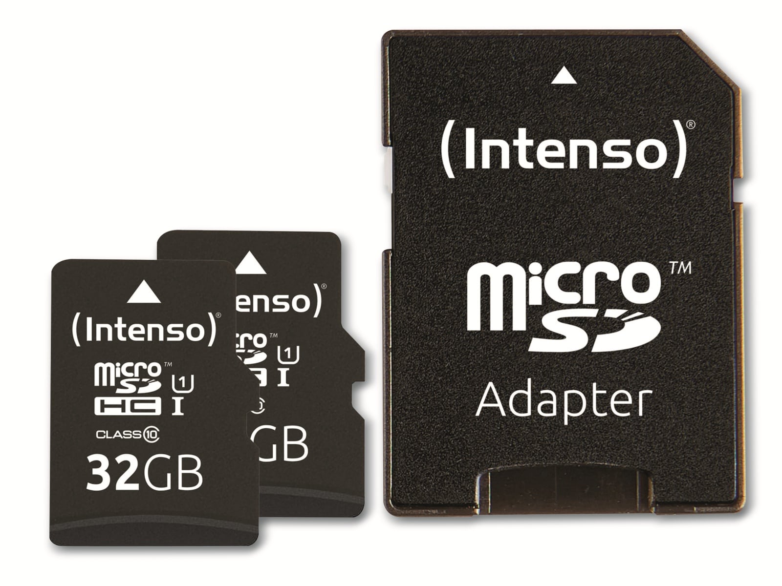 INTENSO Micro SDHX-Card 3423482, 2x 32 GB, Class 10