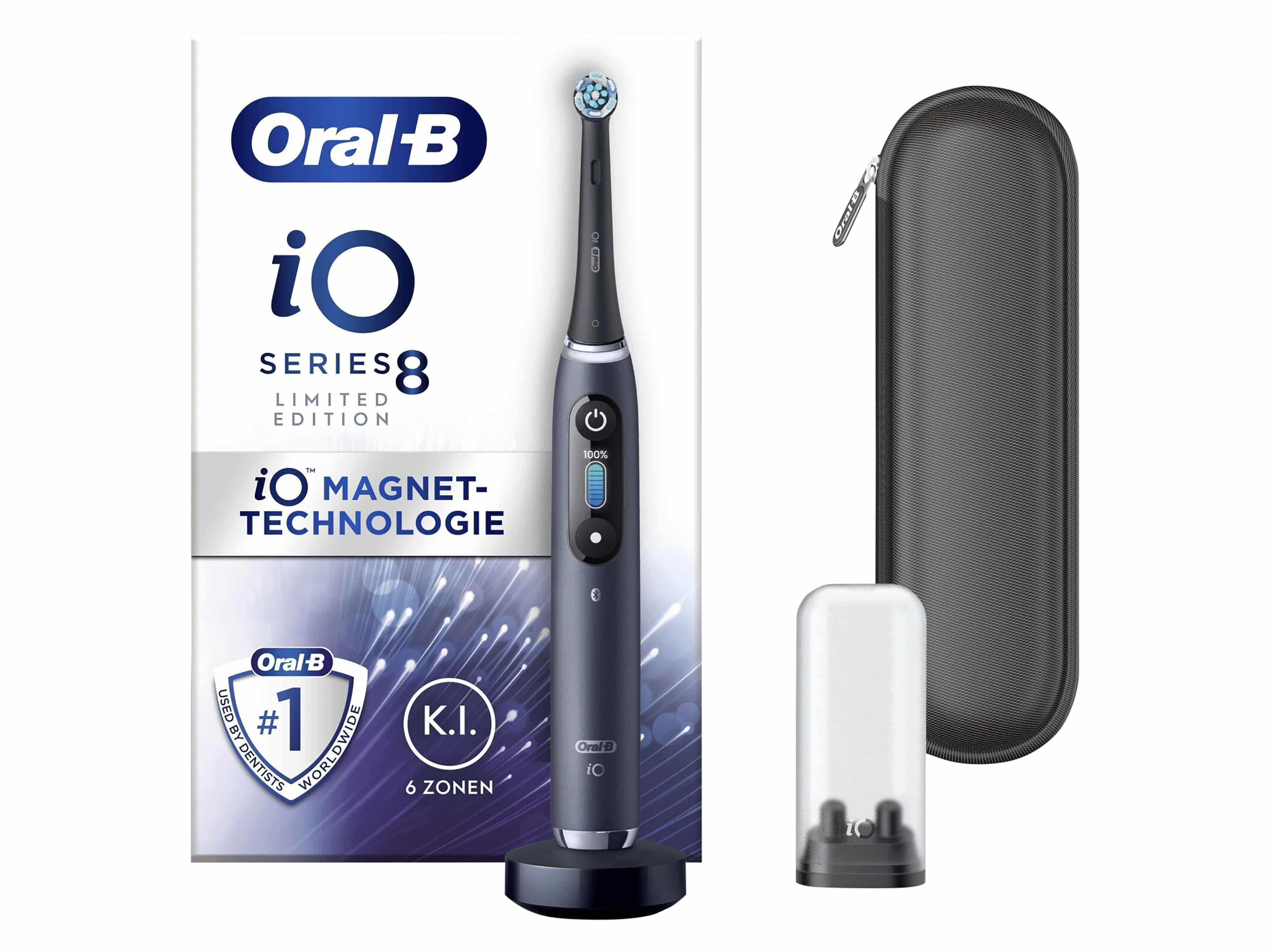 ORAL-B Elektrische Zahnbürste iO Series 8 Black Onyx Limited Edition