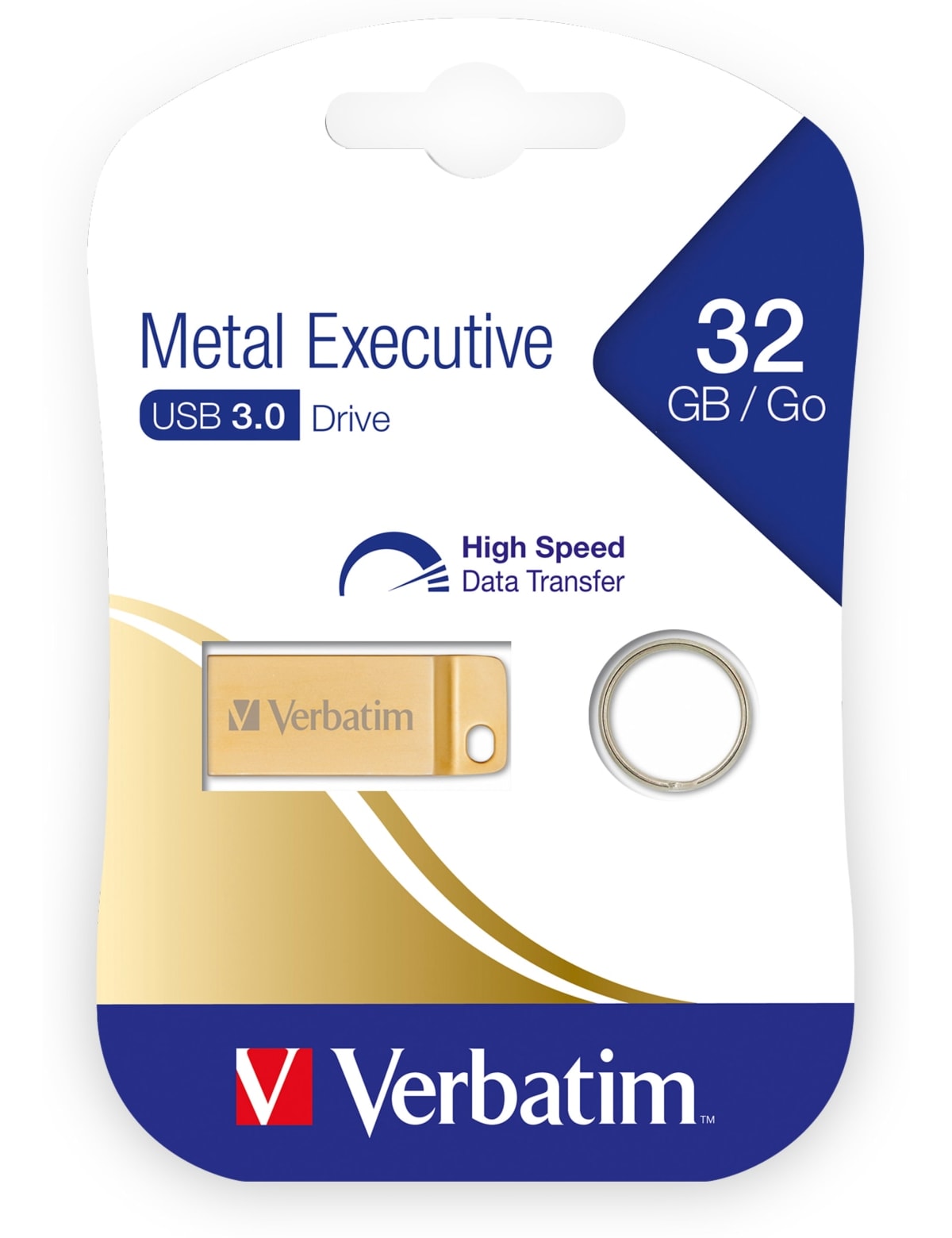 VERBATIM USB3.0 Stick Metal Executive, 32 GB