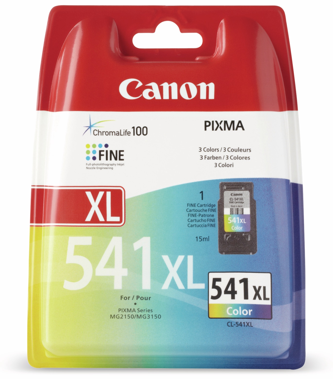 CANON Tintenpatrone CL-541XL, color