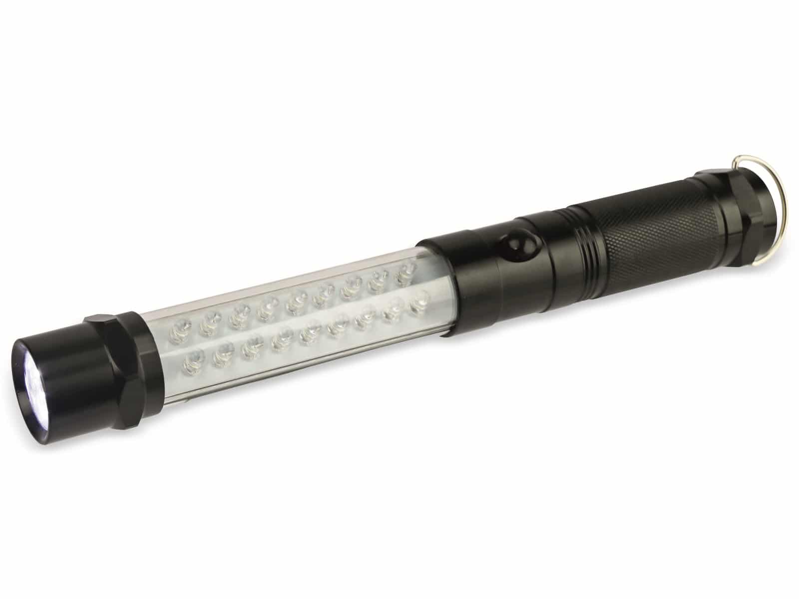 UNITEC LED-Arbeitsleuchte, 16+8 LED, Laserpointer