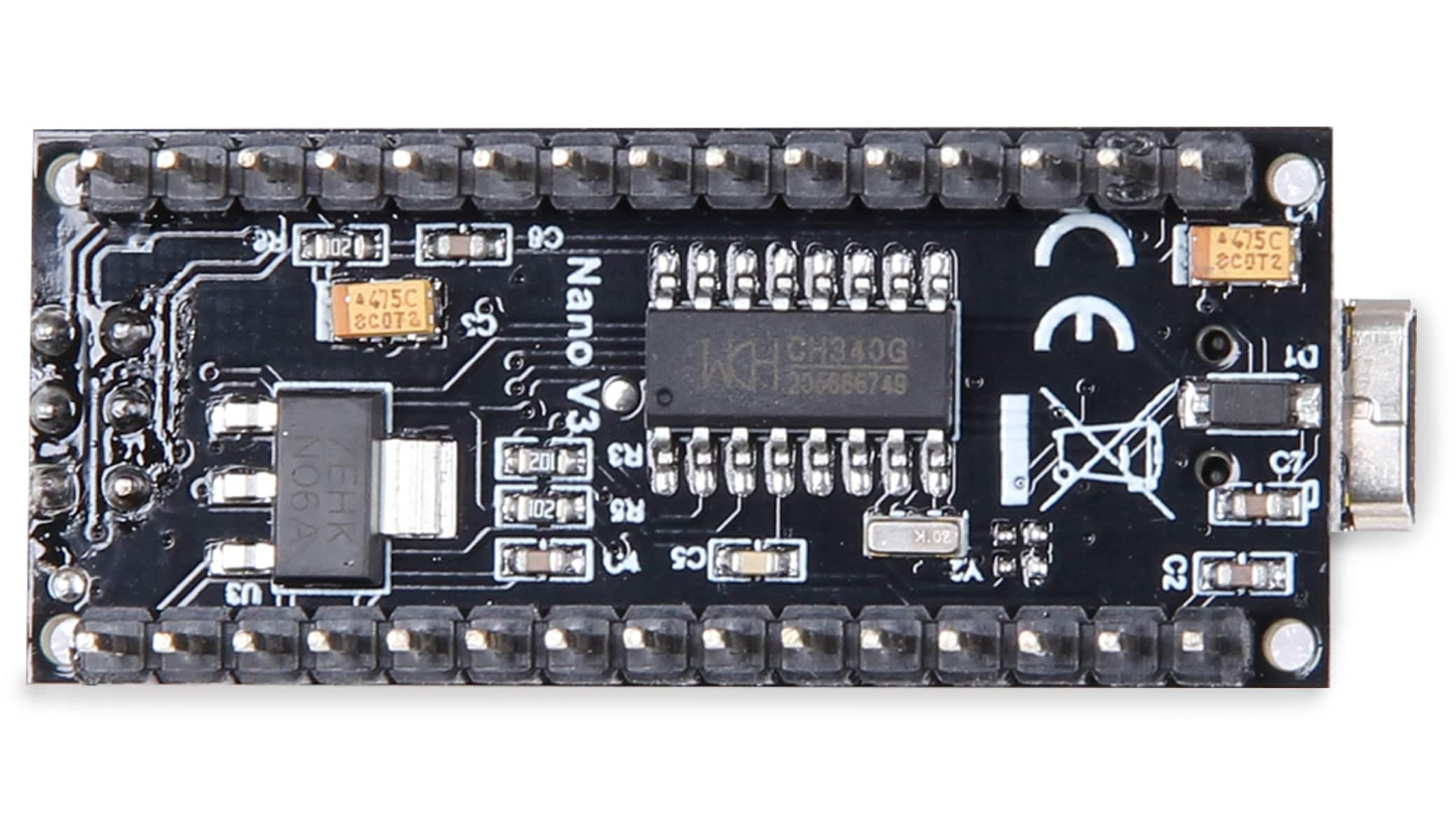 JOY-IT Arduino™ kompatibles Nano V3 Board mit ATmega328P-AU