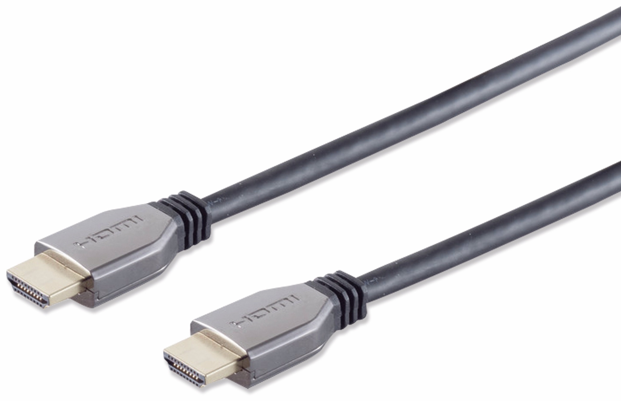 S-IMPULS Ultra HMDI Kabel, 10K, Metall, 1,5 m, schwarz