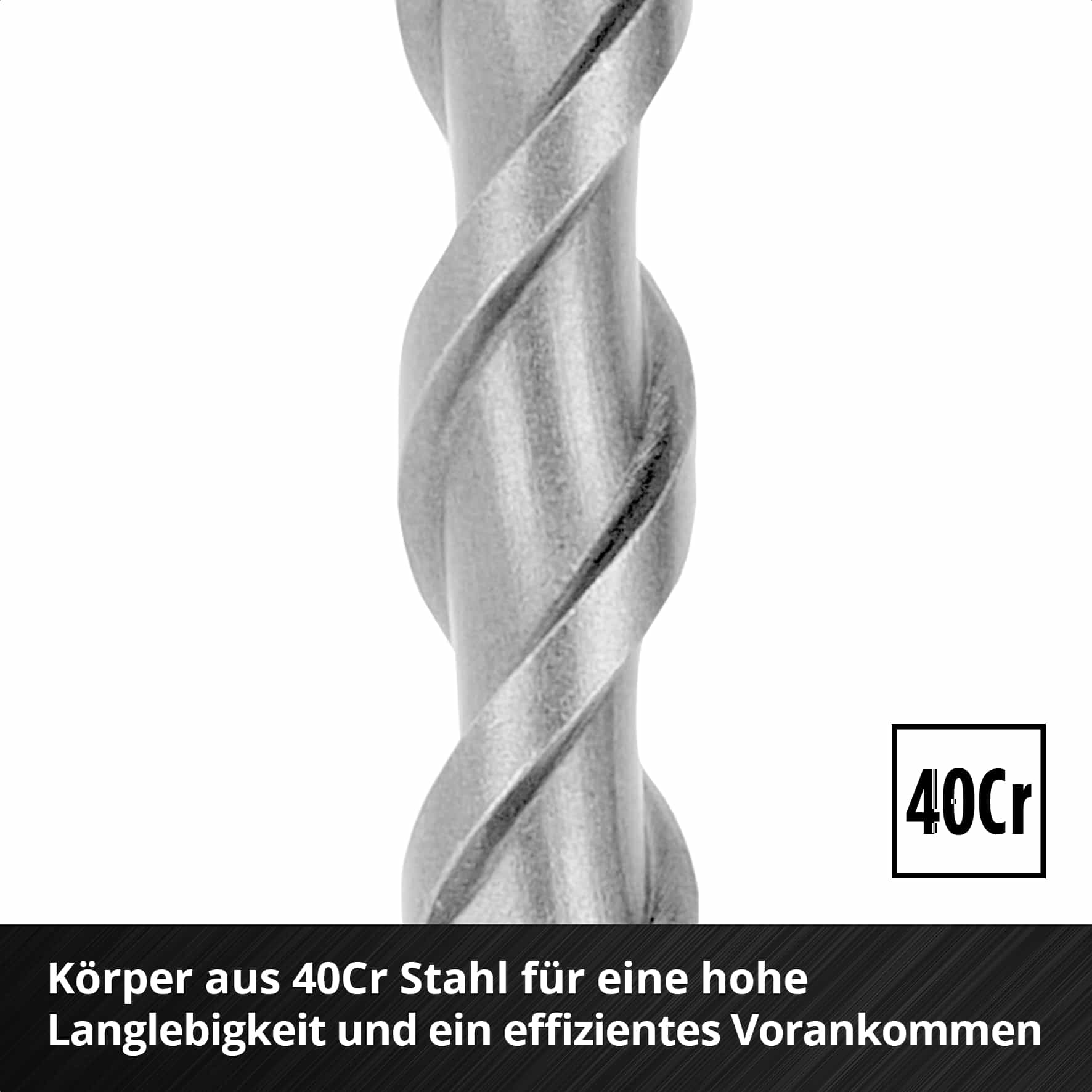 EINHELL SDS-Plus Bohrer-Set 265515, 6-14 mm, 210 mm, 7-teilig