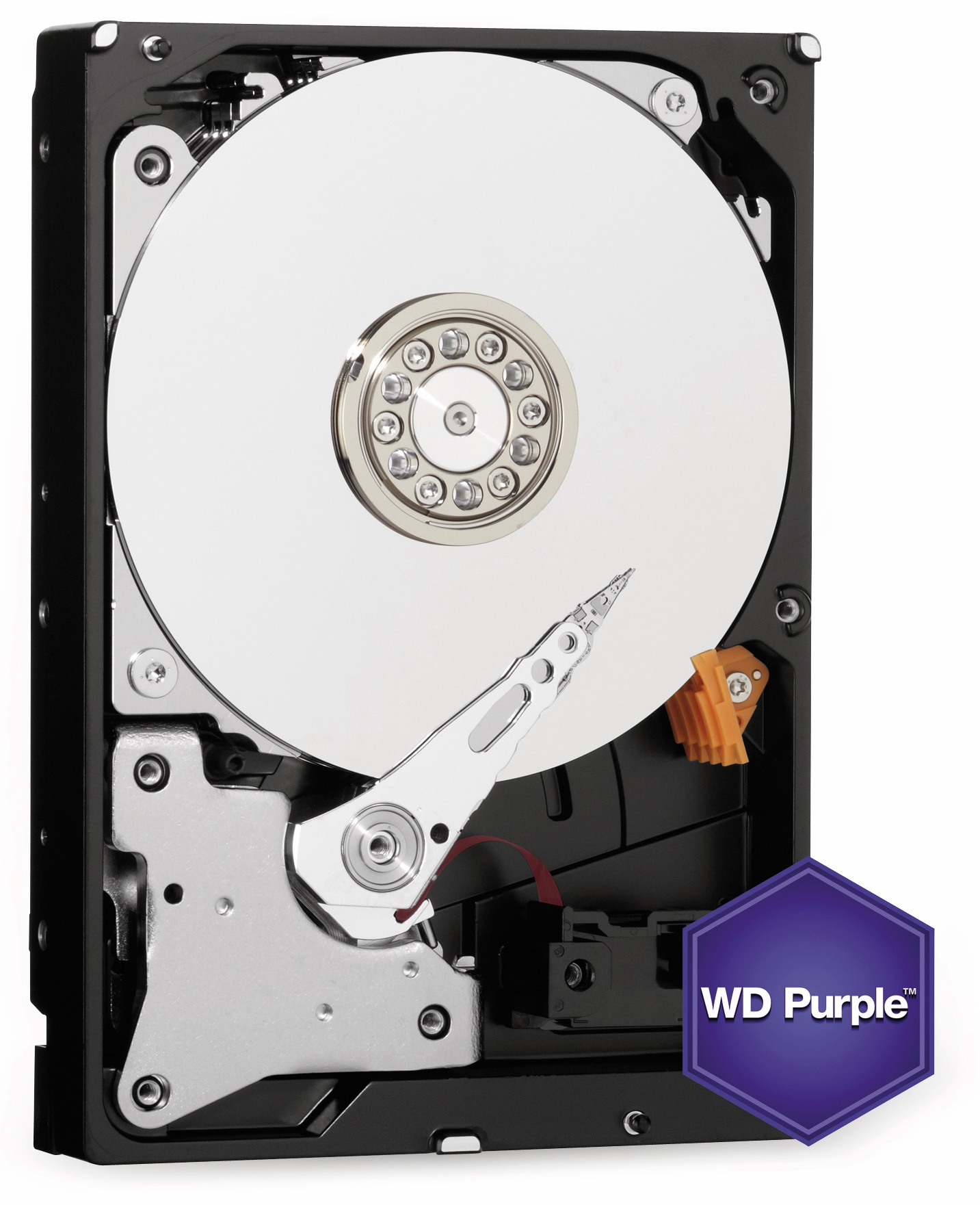 WESTERN DIGITAL Festplatte WD30PURZ, 3,5", 3 TB, Videoüberwachung