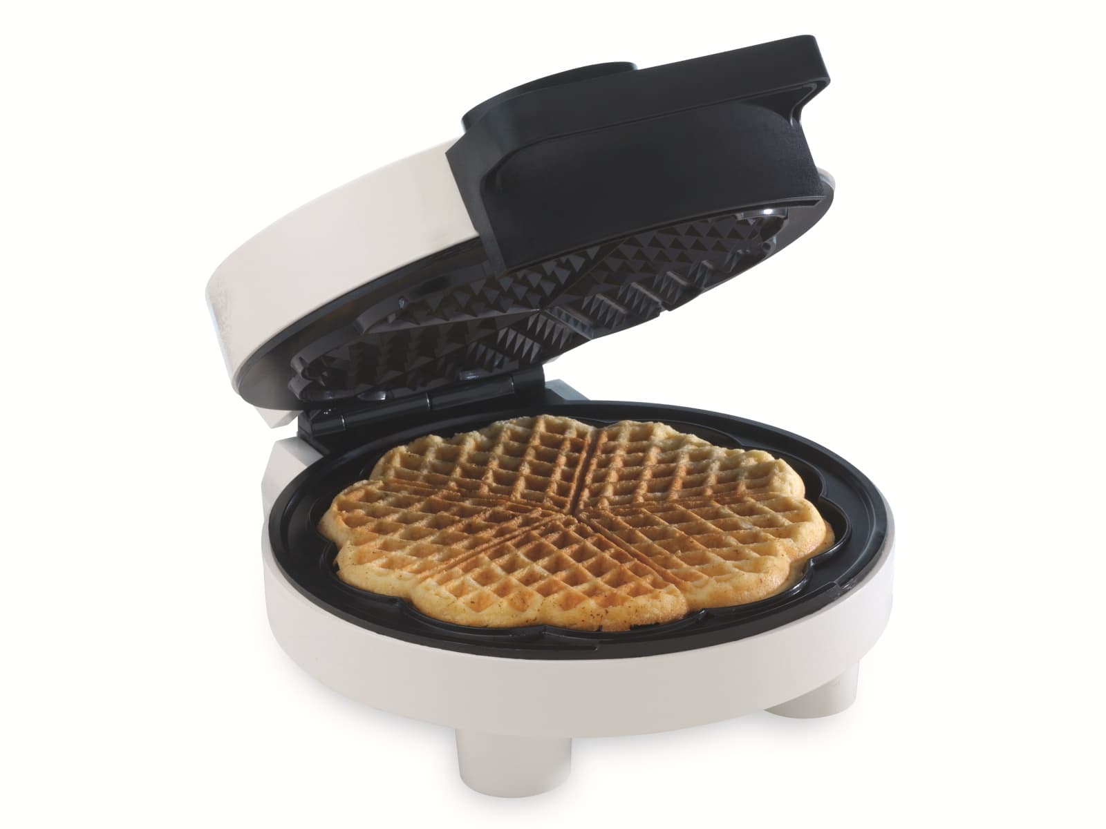 TREBS Waffeleisen 13100, 1000 W, Herzform