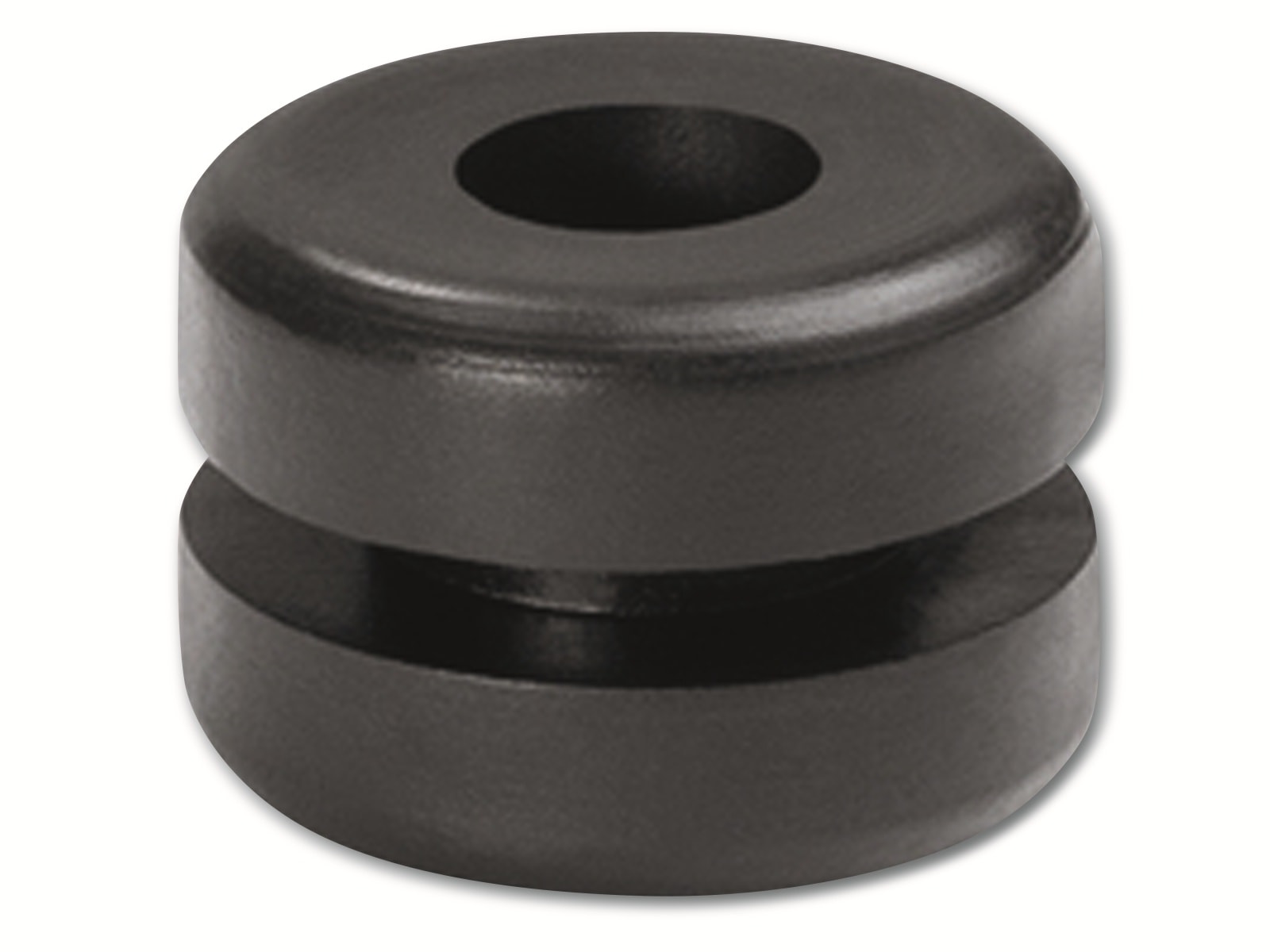 HELLERMANNTYTON Durchführungstülle, 633-02100, Schwarz, PVC, ∅ 6 mm, 1 Stück