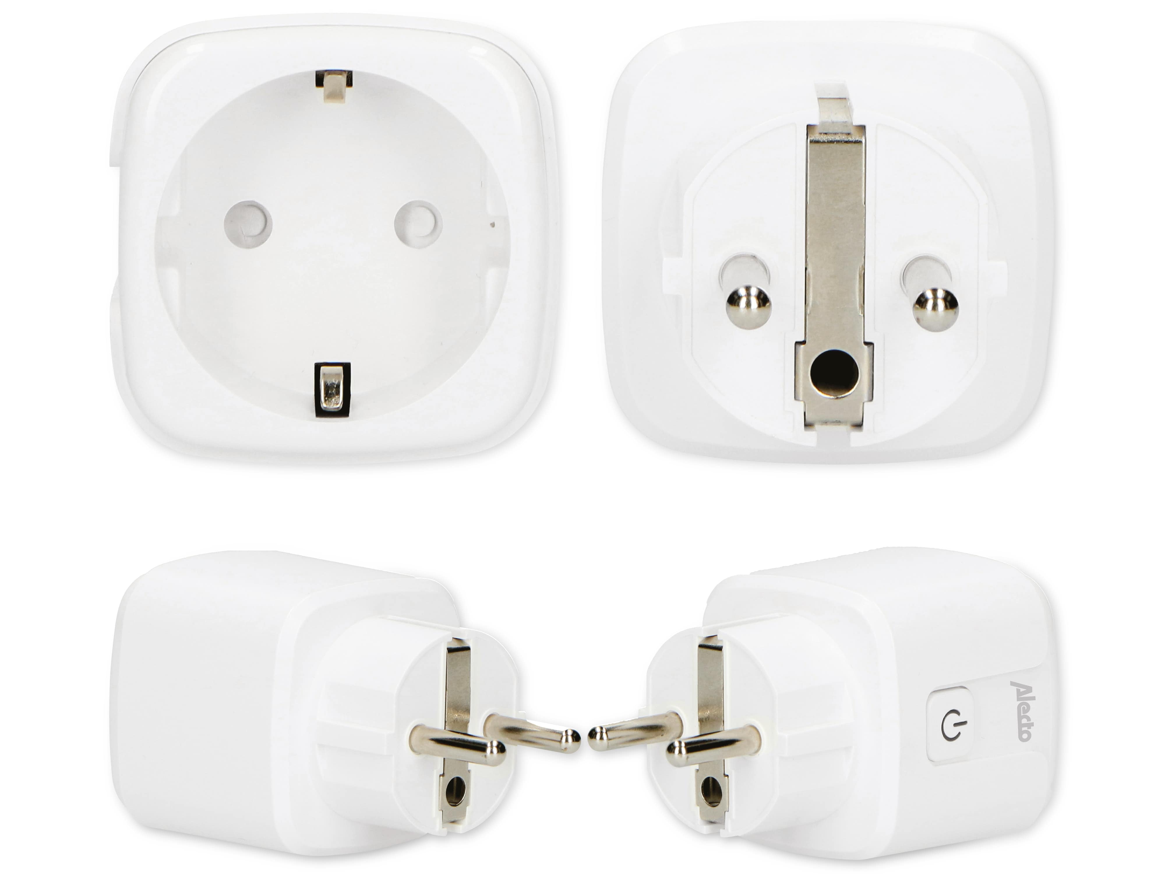 ALECTO Funksteckdose Smart-Plug10, weiß