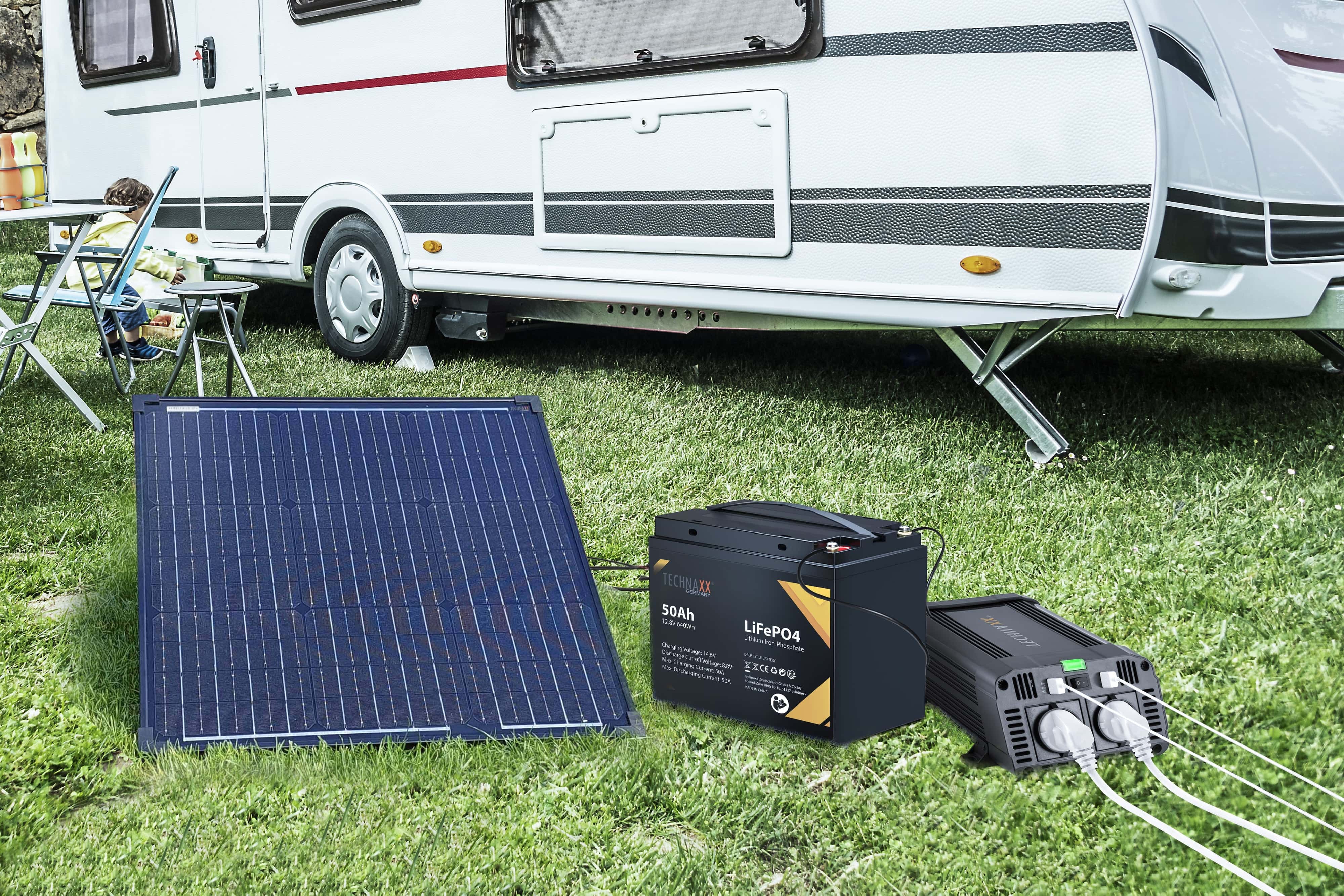 TECHNAXX Solar-Batterie TX-234, 50Ah, 12,8 V, LiFePO4