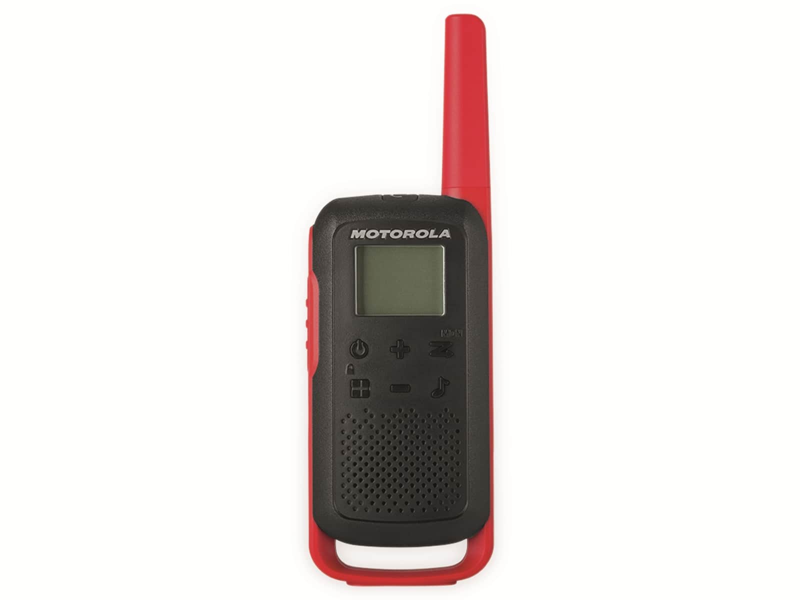 MOTOROLA PMR -Funkgeräte-Set Talkabout T62, schwarz/rot