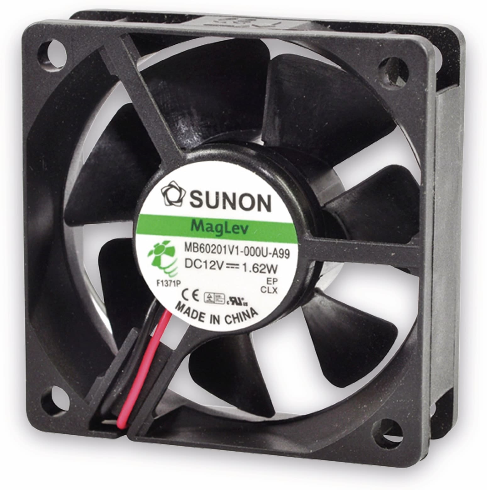 SUNON Axiallüfter, EE60201S11000U999, 60x60x20 mm, 12 V-