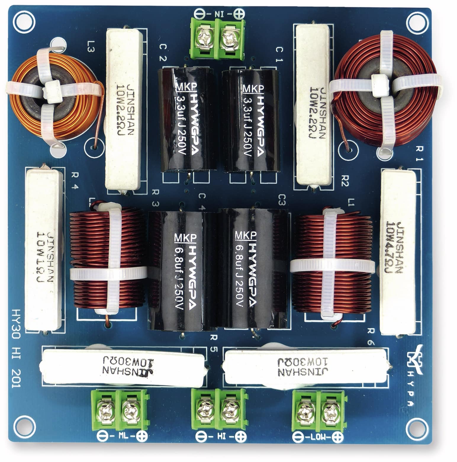 DYNAVOX Frequenzweiche 3W300, 3-Wege, 300W