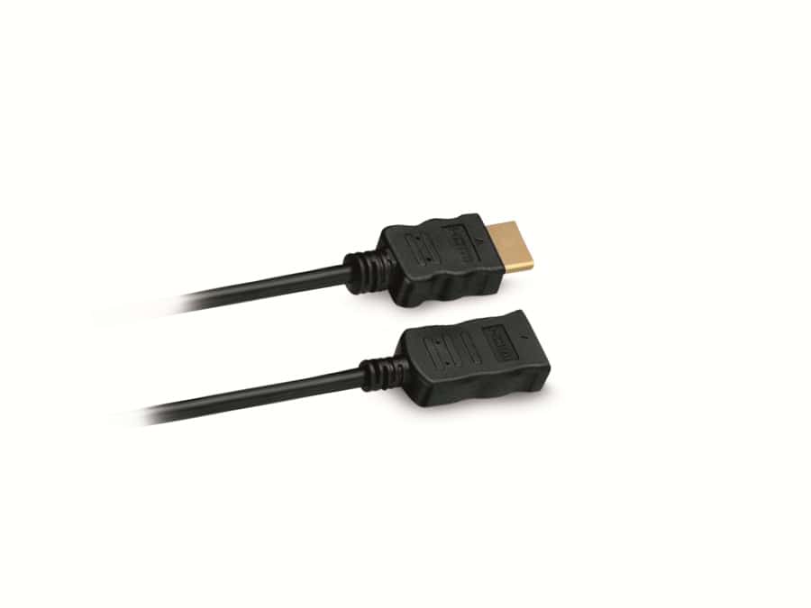 S-IMPULS HDMI-Verlängerungskabel, HIGH SPEED with ETHERNET, 2 m