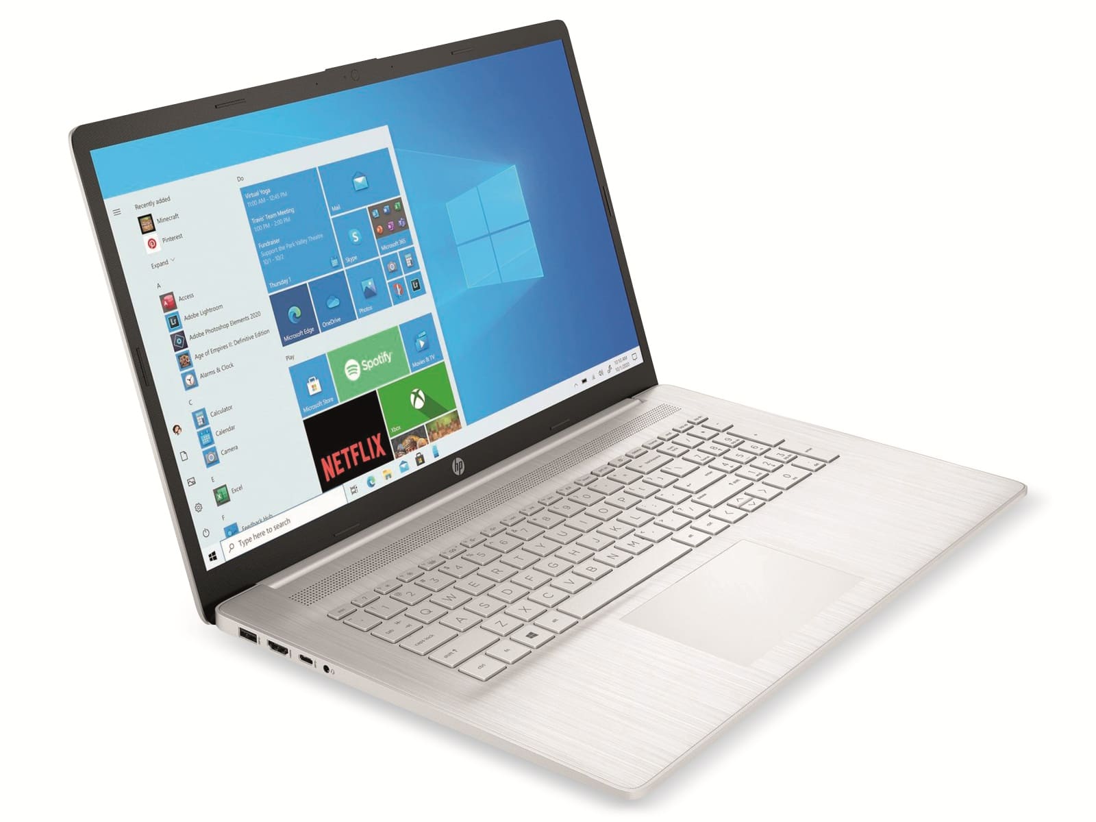 HP Notebook HP17-cn0622ng, 17", Intel Celeron, 8GB RAM, Win10H