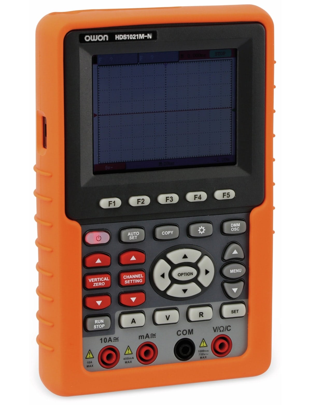 OWON LCD-Oszilloskop mit Multimeter, HDS1021M-N, 1- Kanal, 20 Mhz