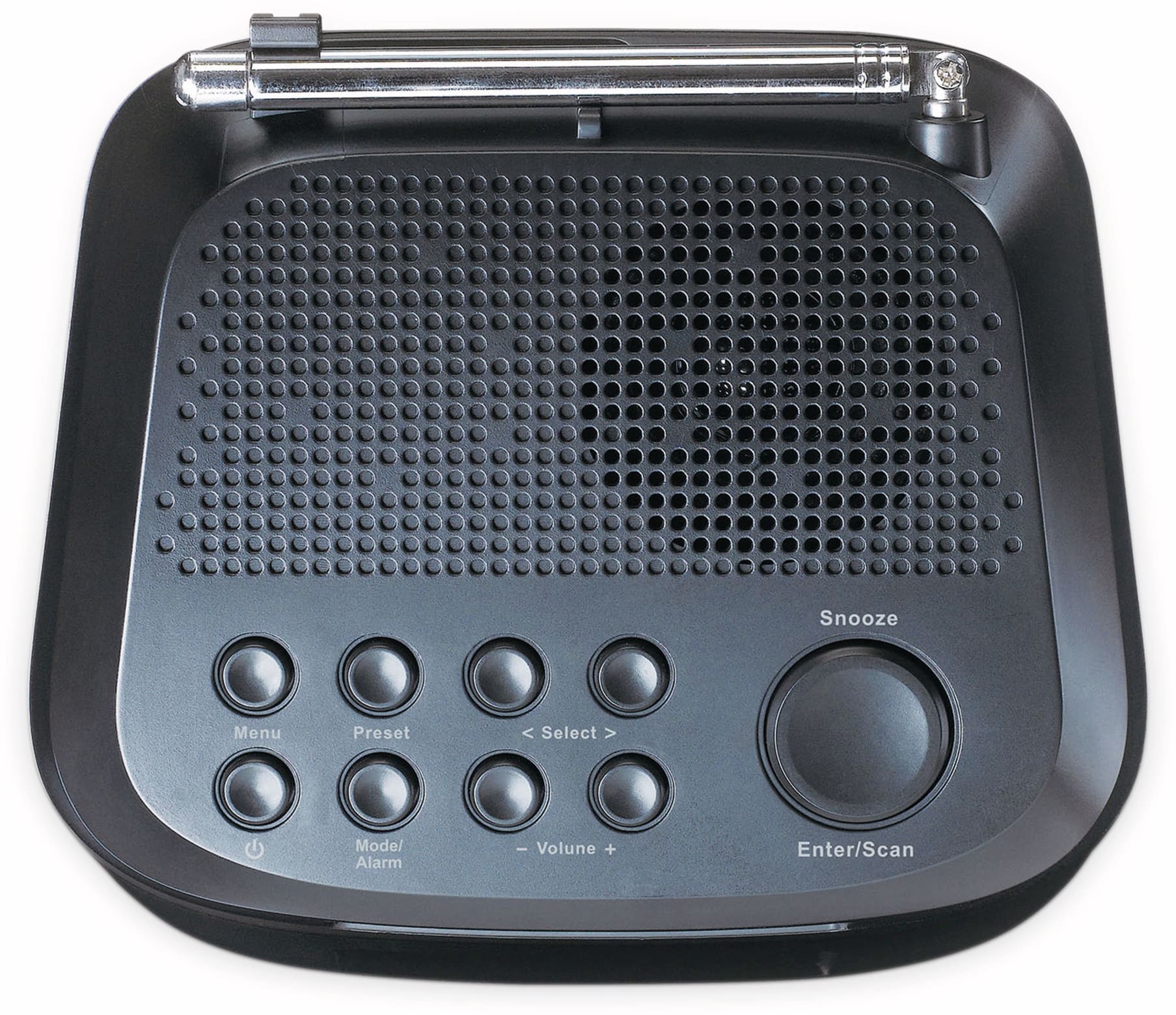 LENCO DAB+/FM Uhrenradio CR-605BK, schwarz