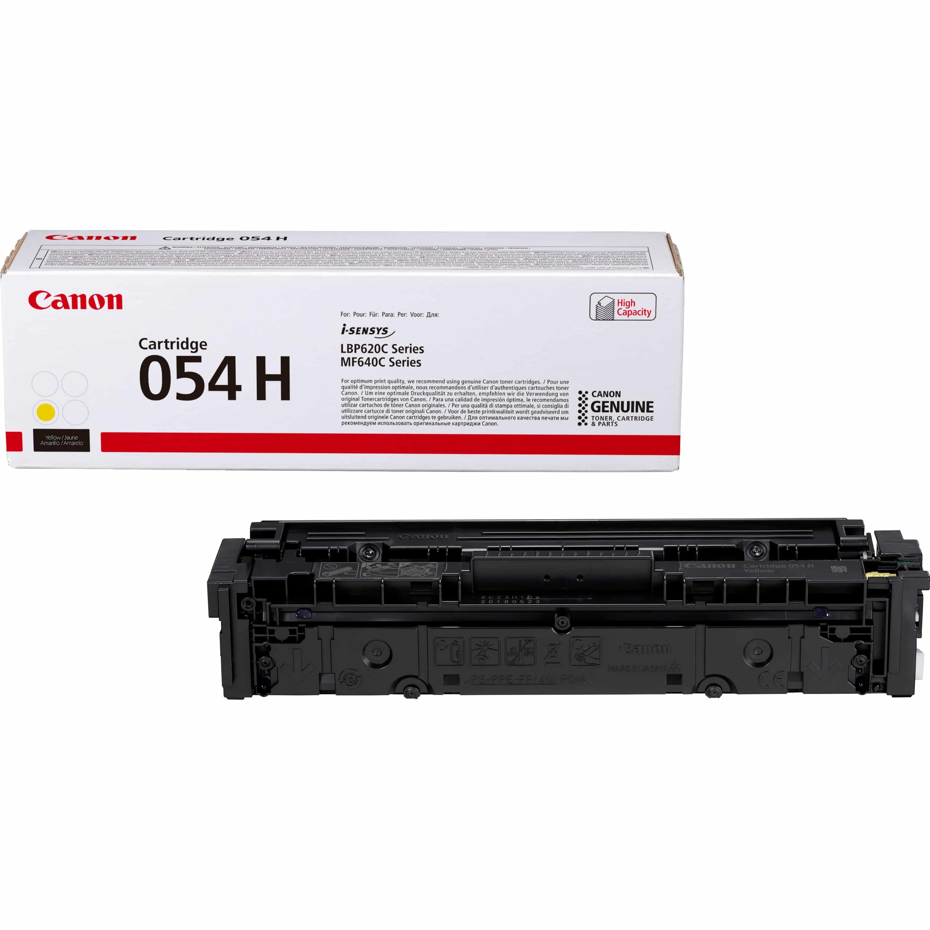 CANON Tonerpatrone 054 H, Gelb