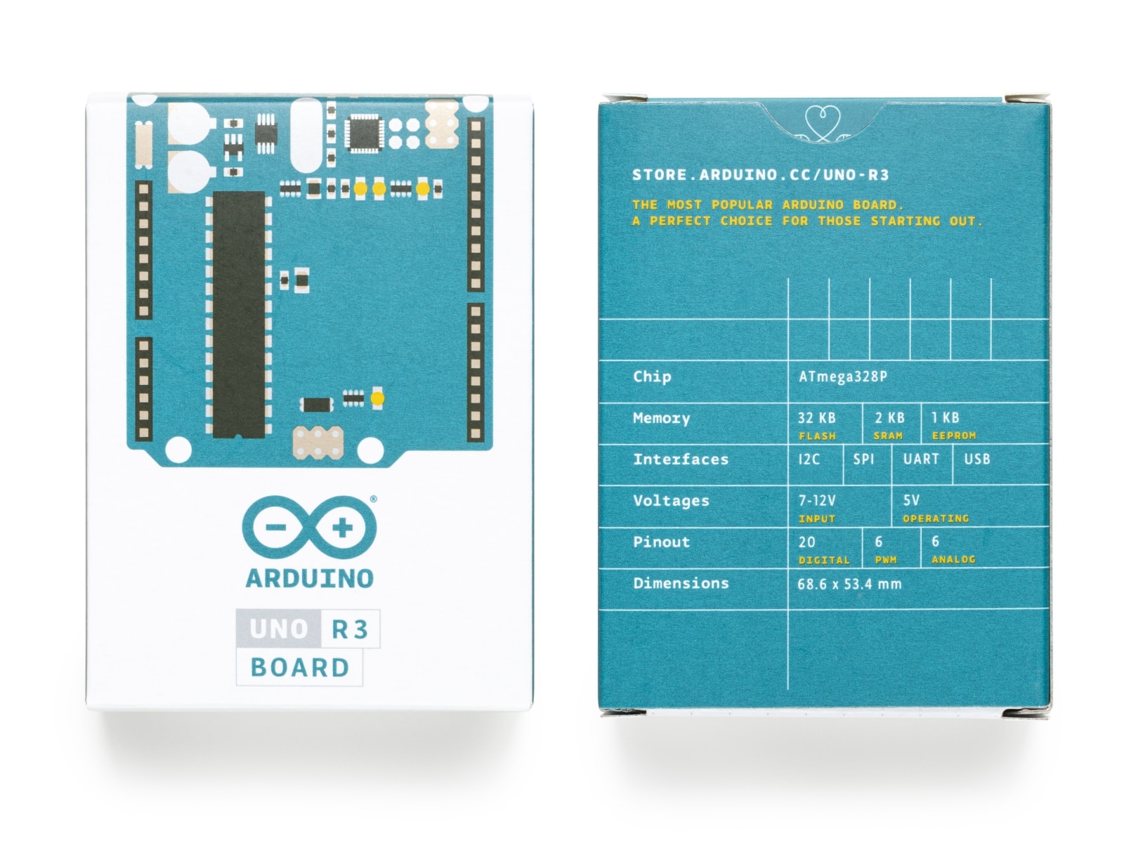 ARDUINO ®, Uno Rev3, A000066