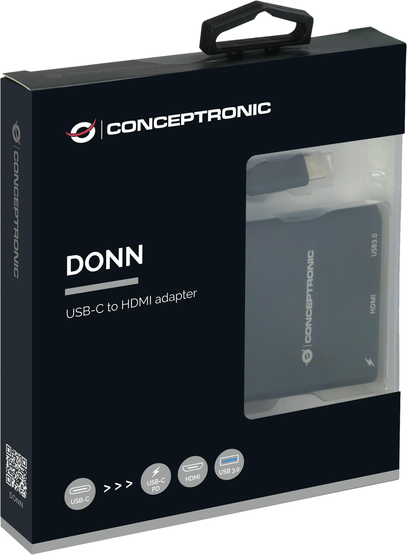 CONCEPTRONIC Adapter USB-C zu HDMI, USB3.0