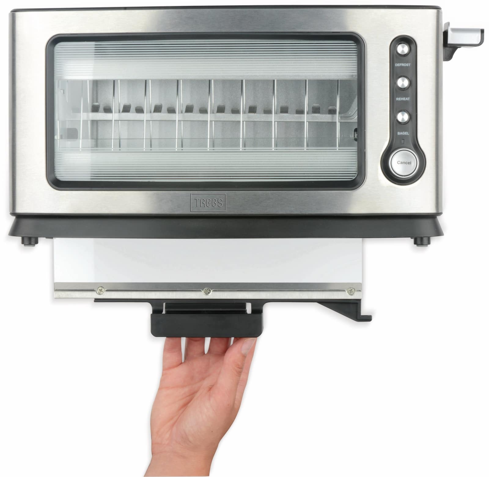 Trebs Toaster 99320, 900 W, mit Sichtfenster