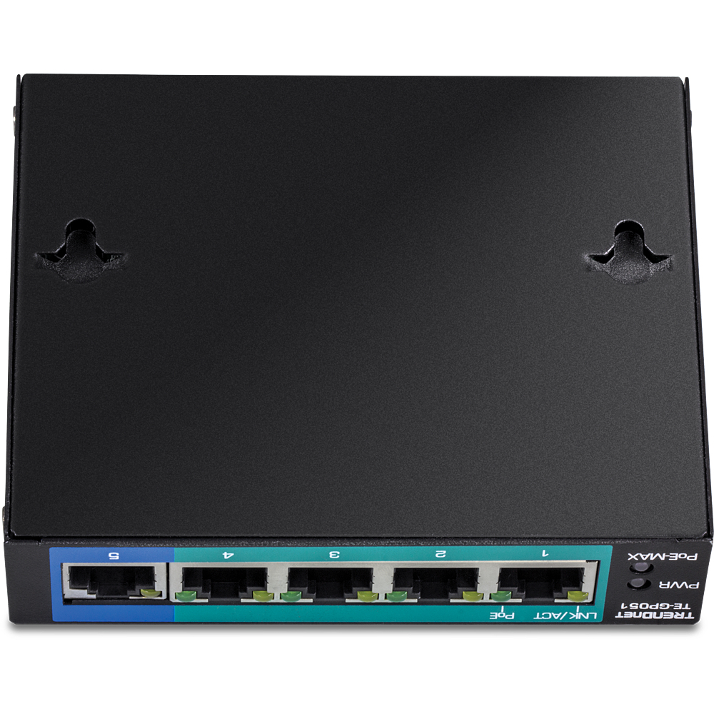 TRENDNET 5-Port Gigabit PoE+ Switch