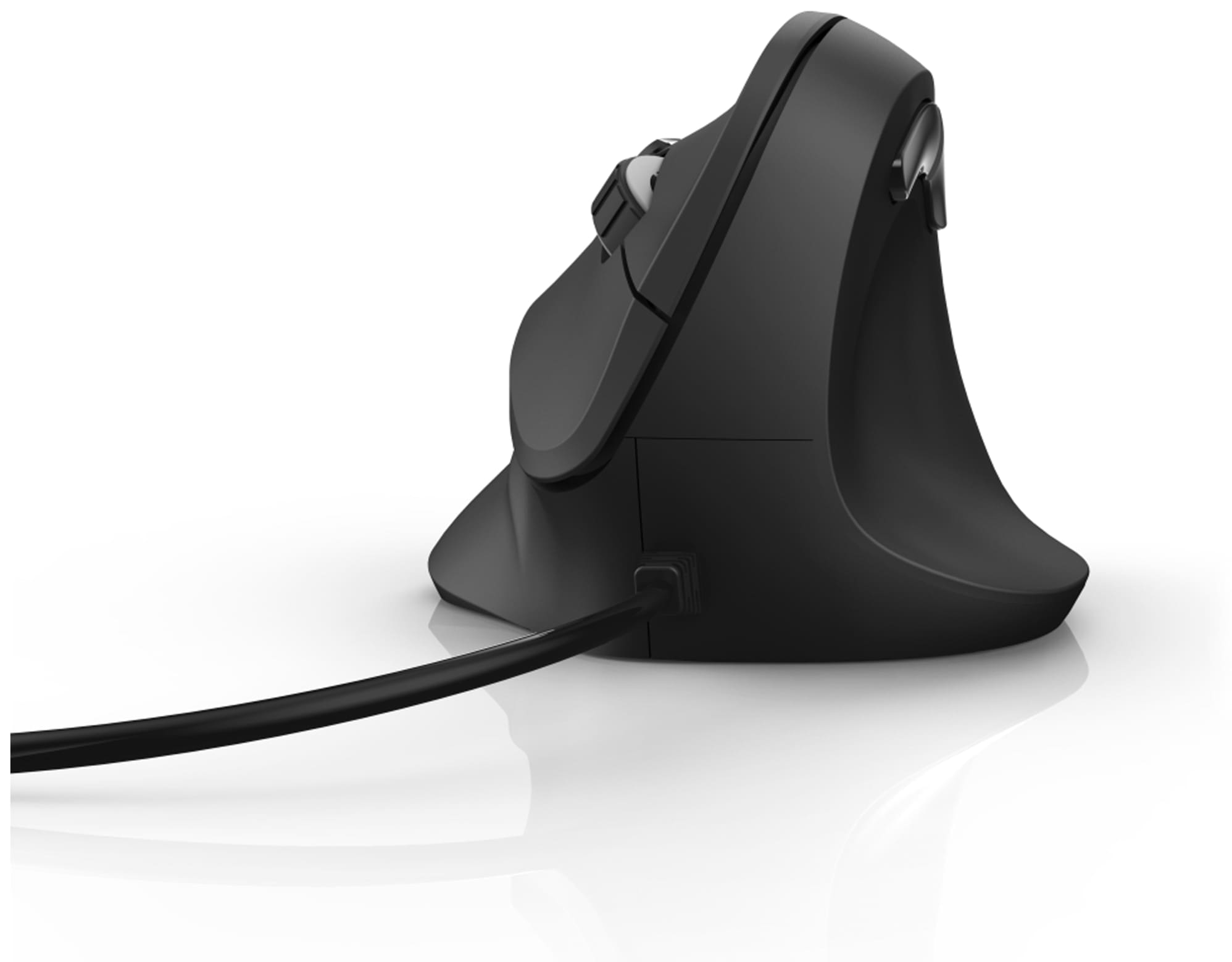 HAMA USB-Maus EMC-500, ergonomisch, 6 Tasten, schwarz