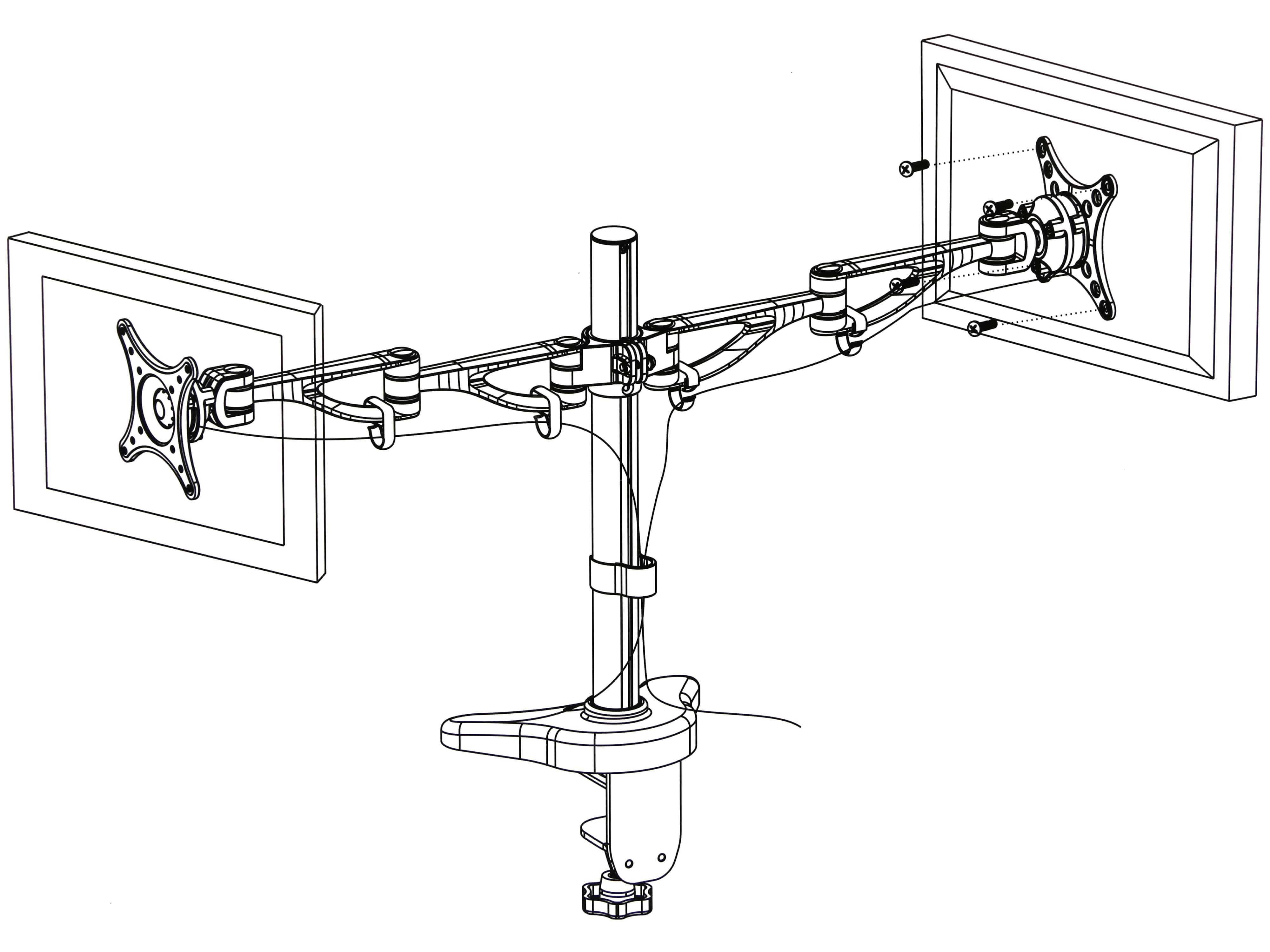 ISEL Monitorhalterung MH 203