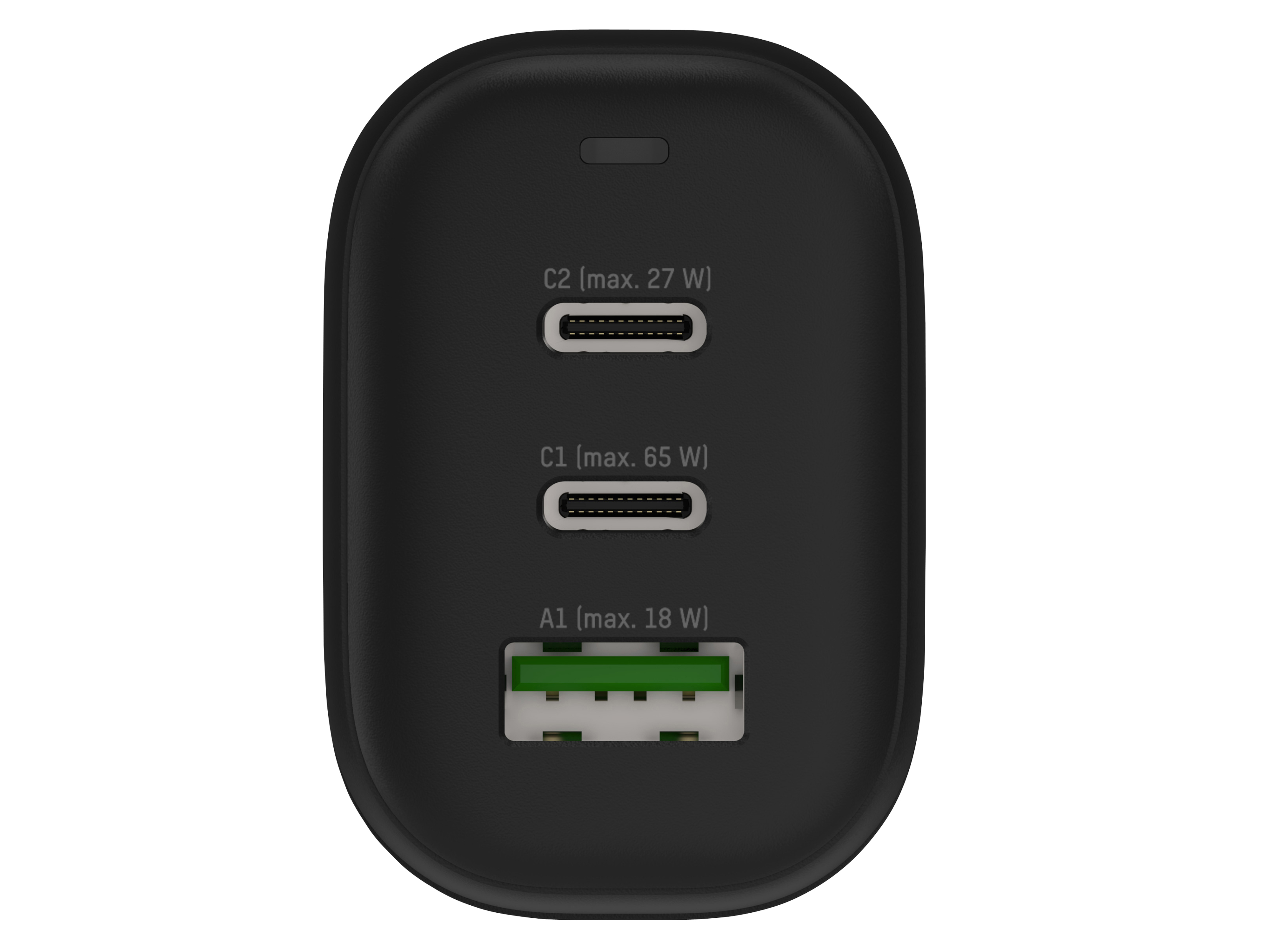 ANSMANN USB-Ladegerät HC365PD, 3,25 A, 65 W, 3x USB, schwarz