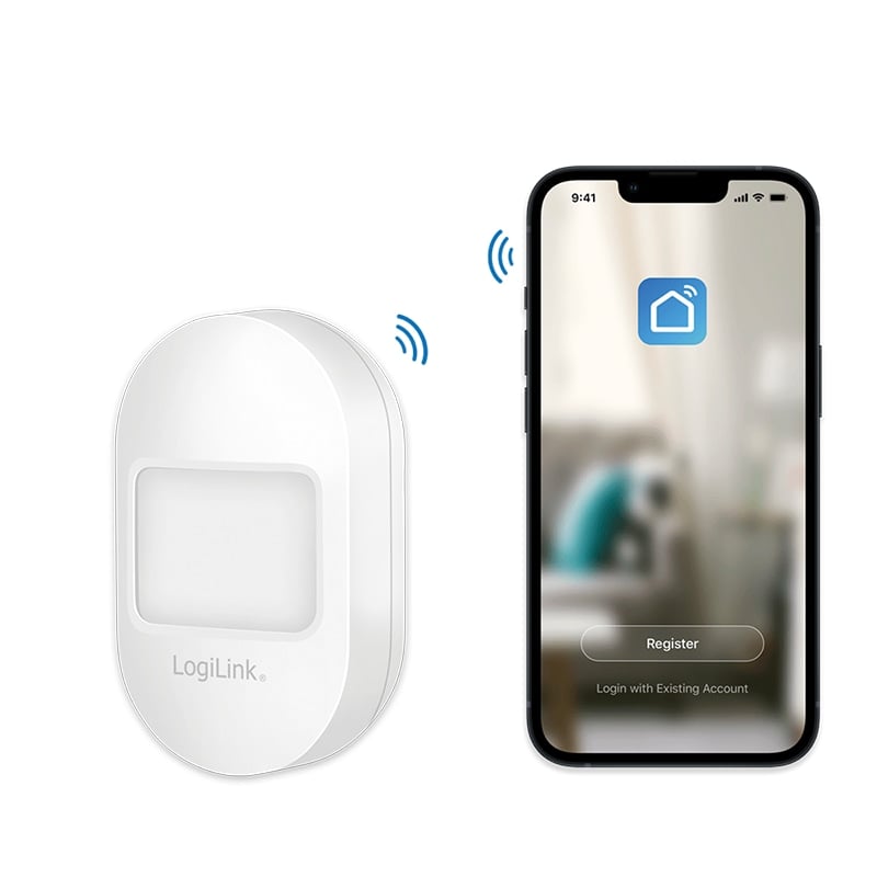 LOGILINK Wi-Fi Smart Bewegungsmelder SH0113