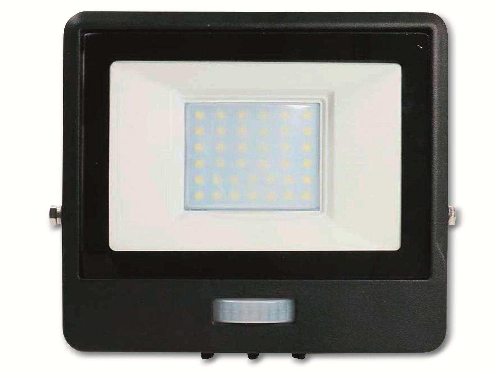 V-TAC LED-Fluter, Bewegungsmelder VT-138S-1 (20287) EEK: F, 30W, 2340 lm, 4000K, schwarz