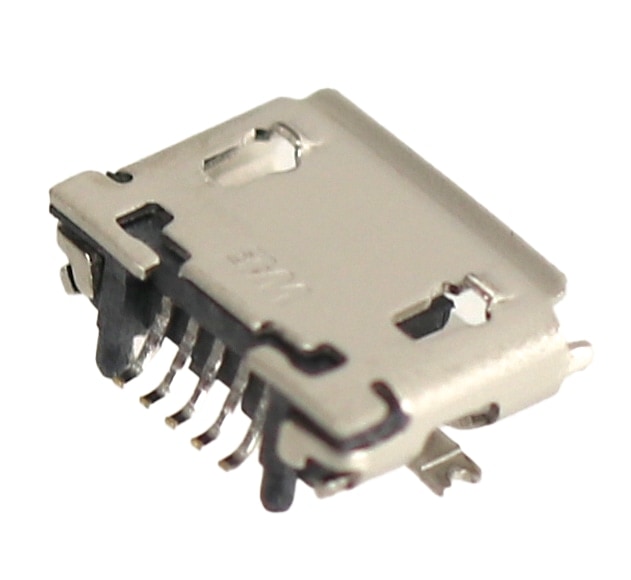 USB Buchse, Micro-USB 2.0 Typ B, SMD
