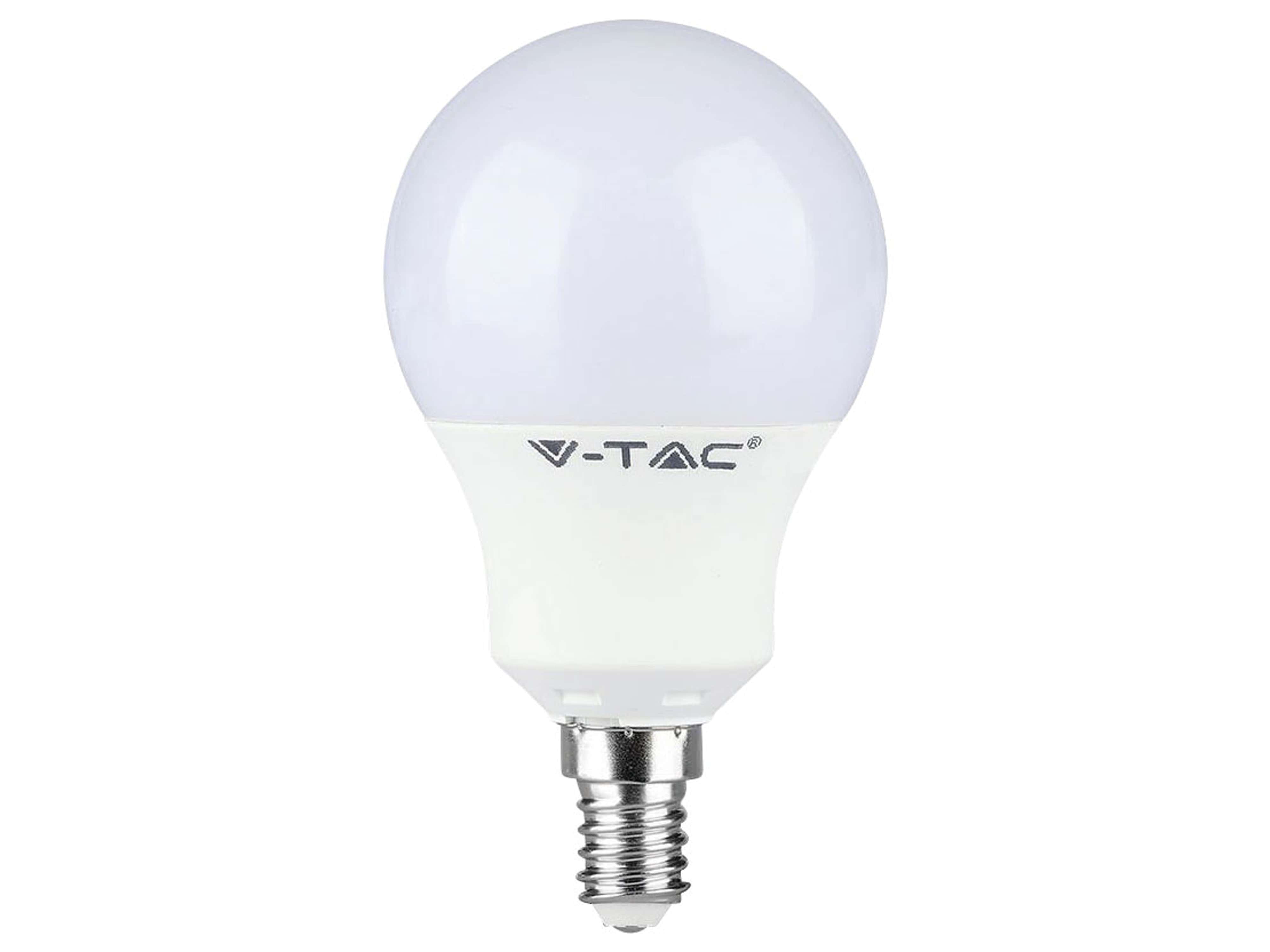 V-TAC LED-Lampe VT-2234-N, E14, EEK: F, 4,8W, 470lm, 3000K