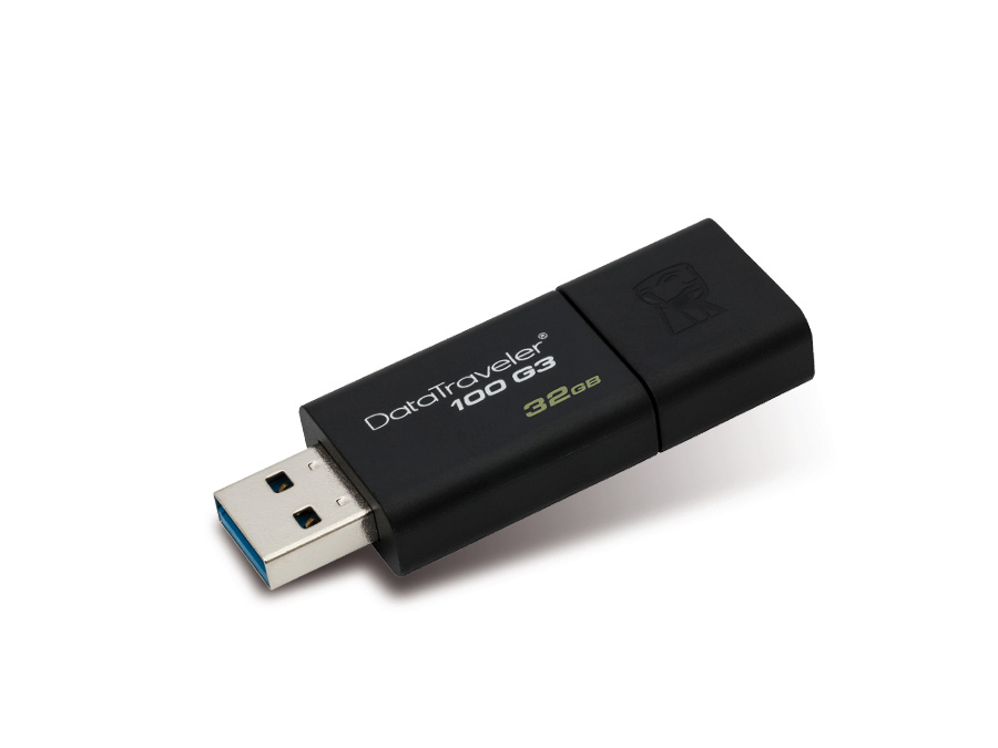 Kingston USB 3.0 Speicherstick DataTraveler100 3.0, 32 GB