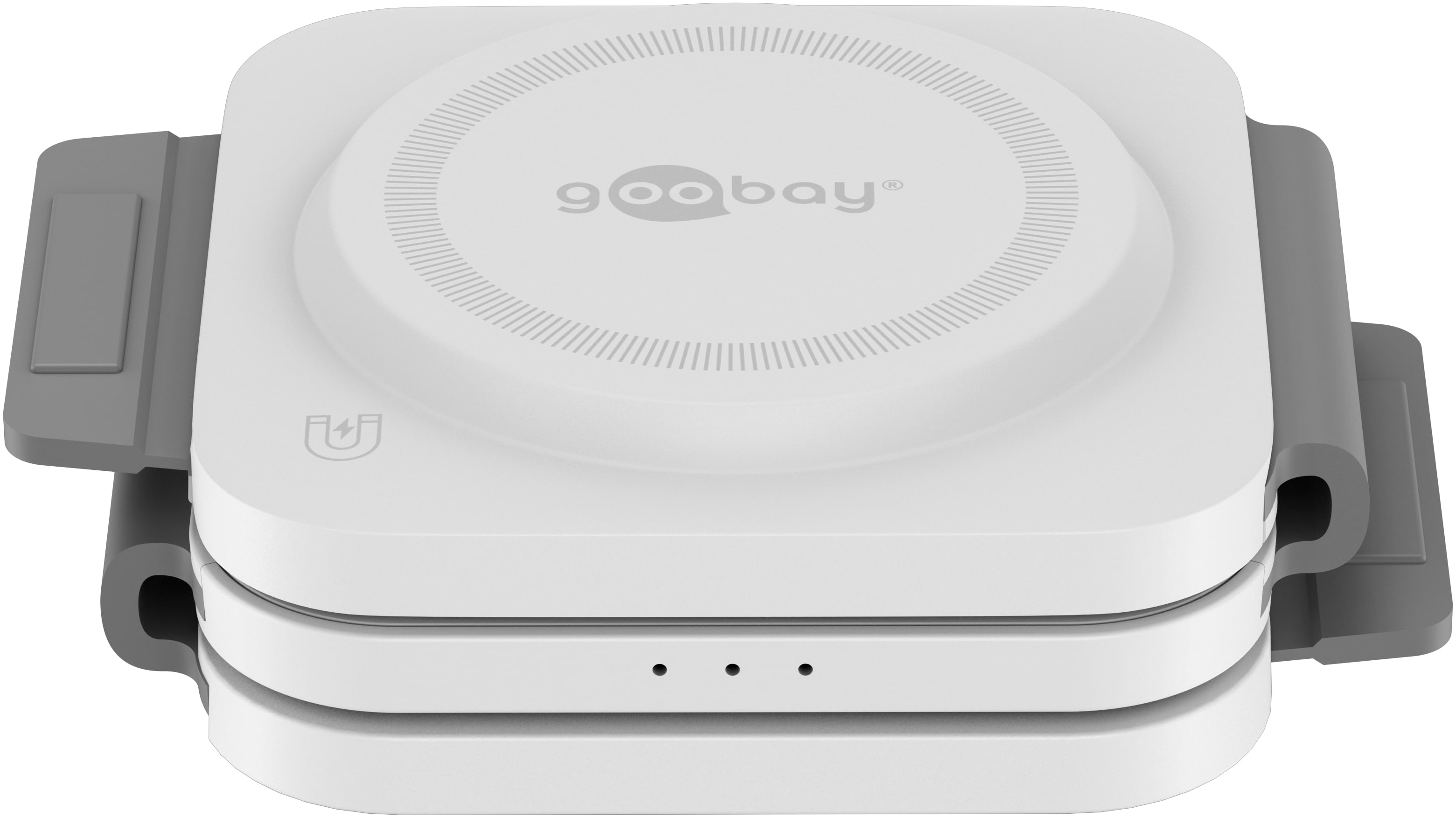 GOOBAY 3 in 1 Qi-Charger ,15 W, Induktionsladegerät, 