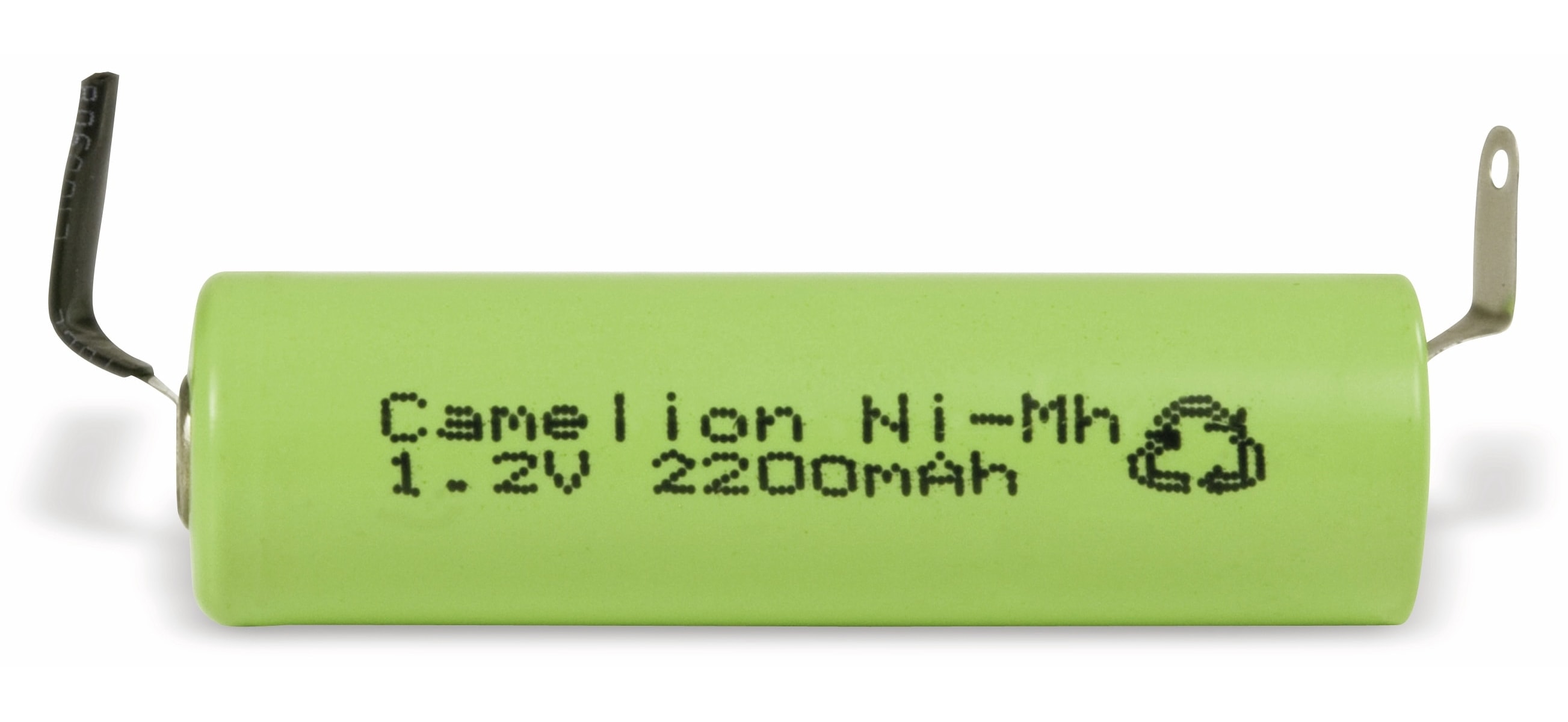 CAMELION NiMH-Mignon-Akku 2200 mAh, mit Lötfahnen