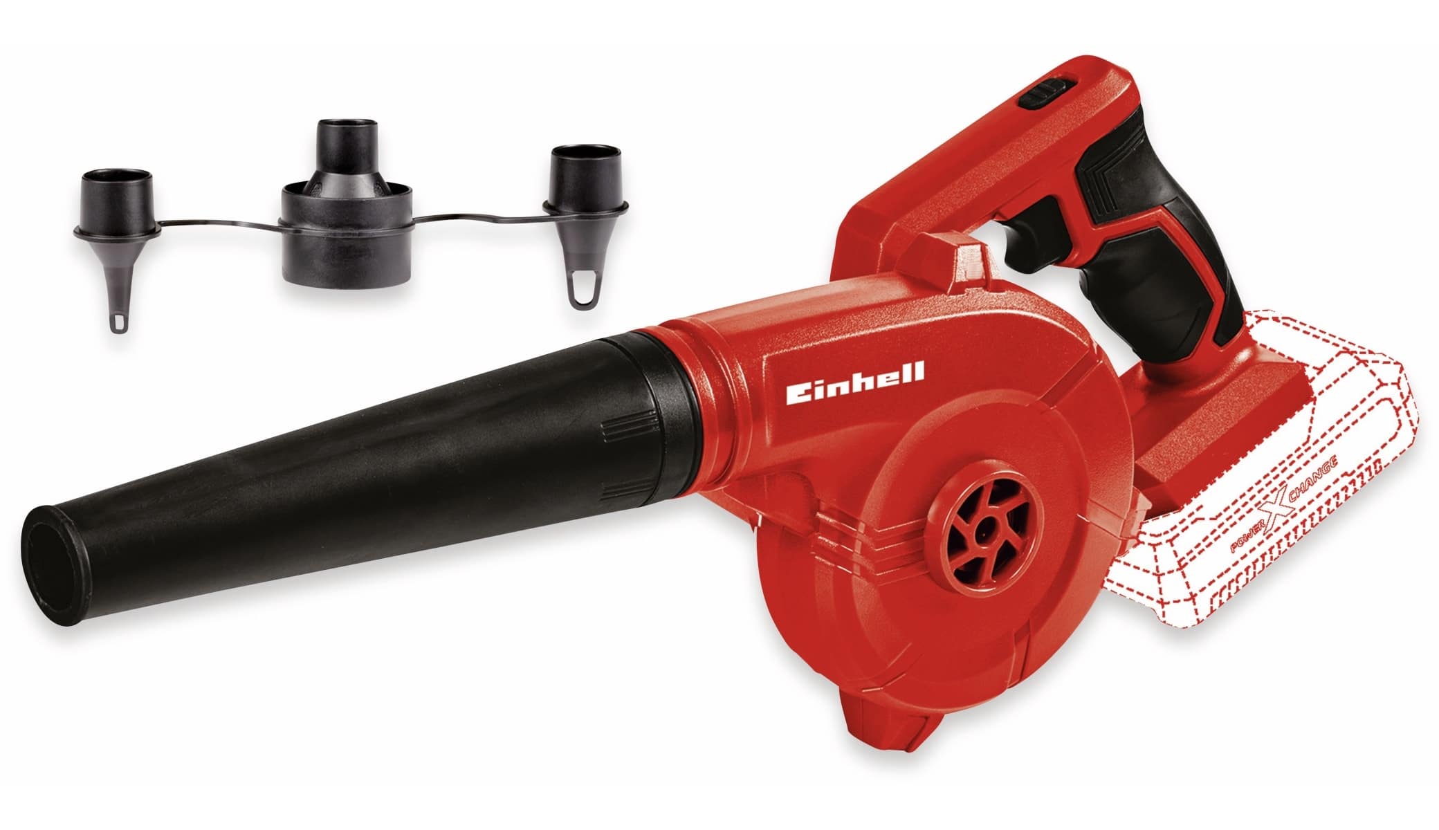 EINHELL Akku-Bläser TE-CB 18/180 Li-Solo