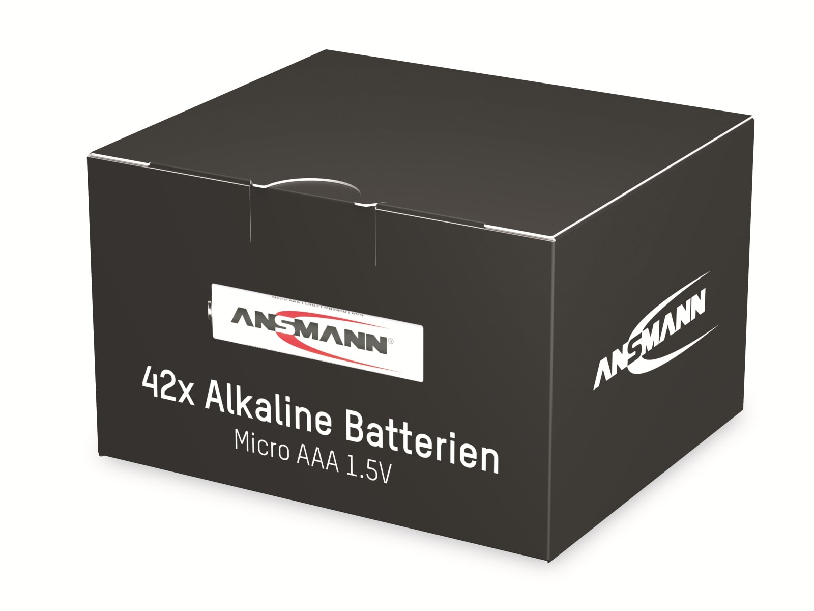 ANSMANN Alkaline Batterien, 42 Stück AA /Mignon und 42 Stück AAA/Micro im Sparset