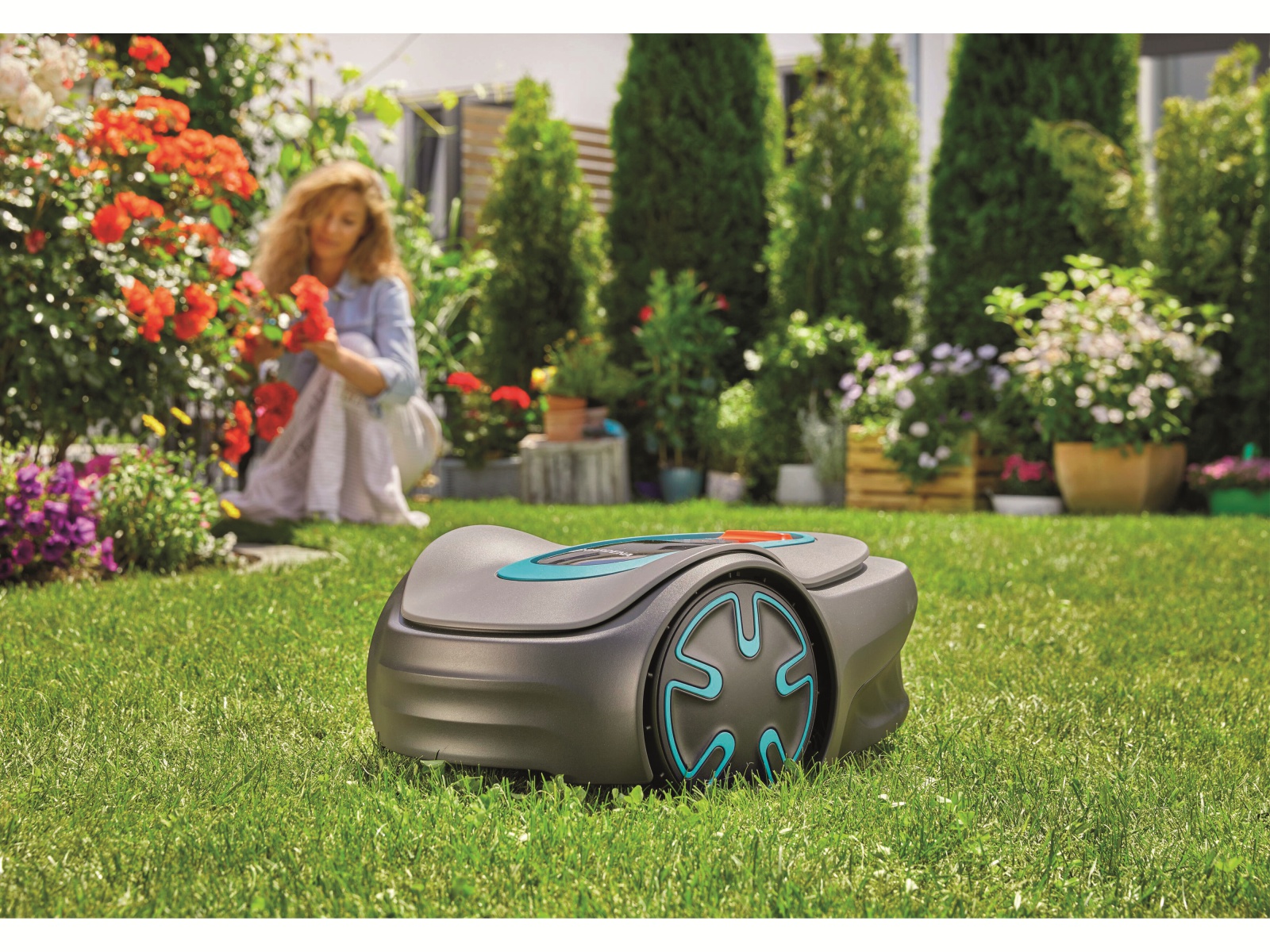 Gardena Mähroboter SILENO minimo, 500 m², Bluetooth