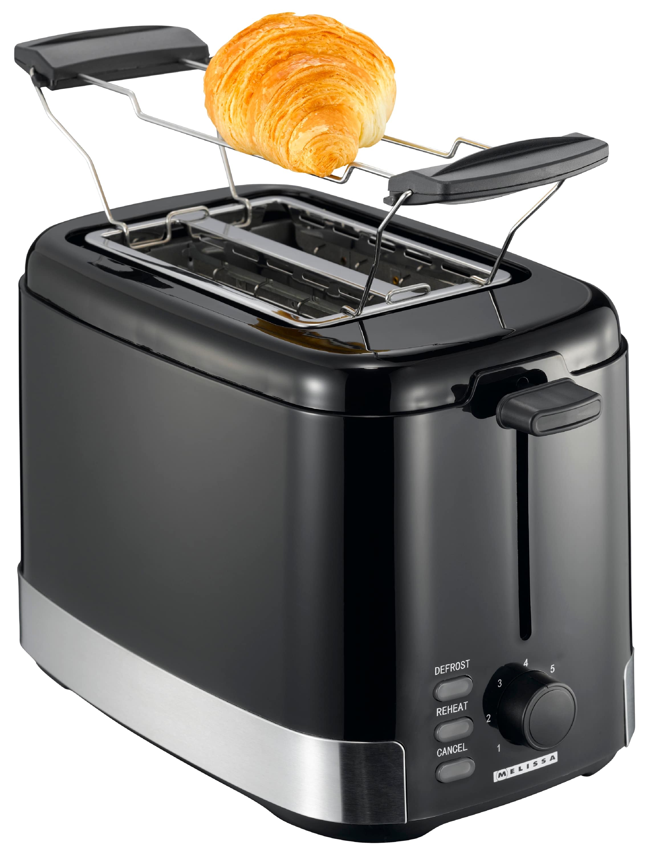 MELISSA Toaster 16140148, 800 W, schwarz